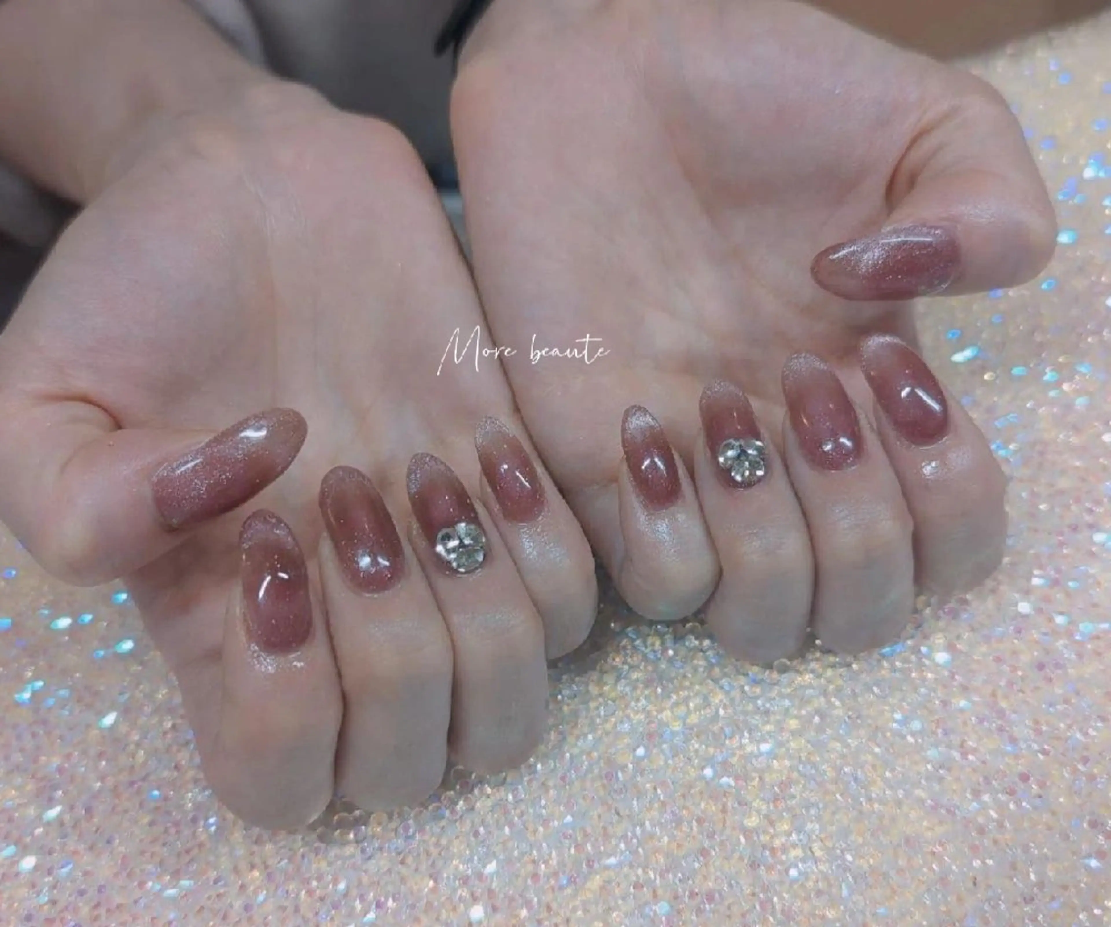 ネイル ハンドネイル I LOVE ME  NAIL.｡.:*♡のネイルデザイン