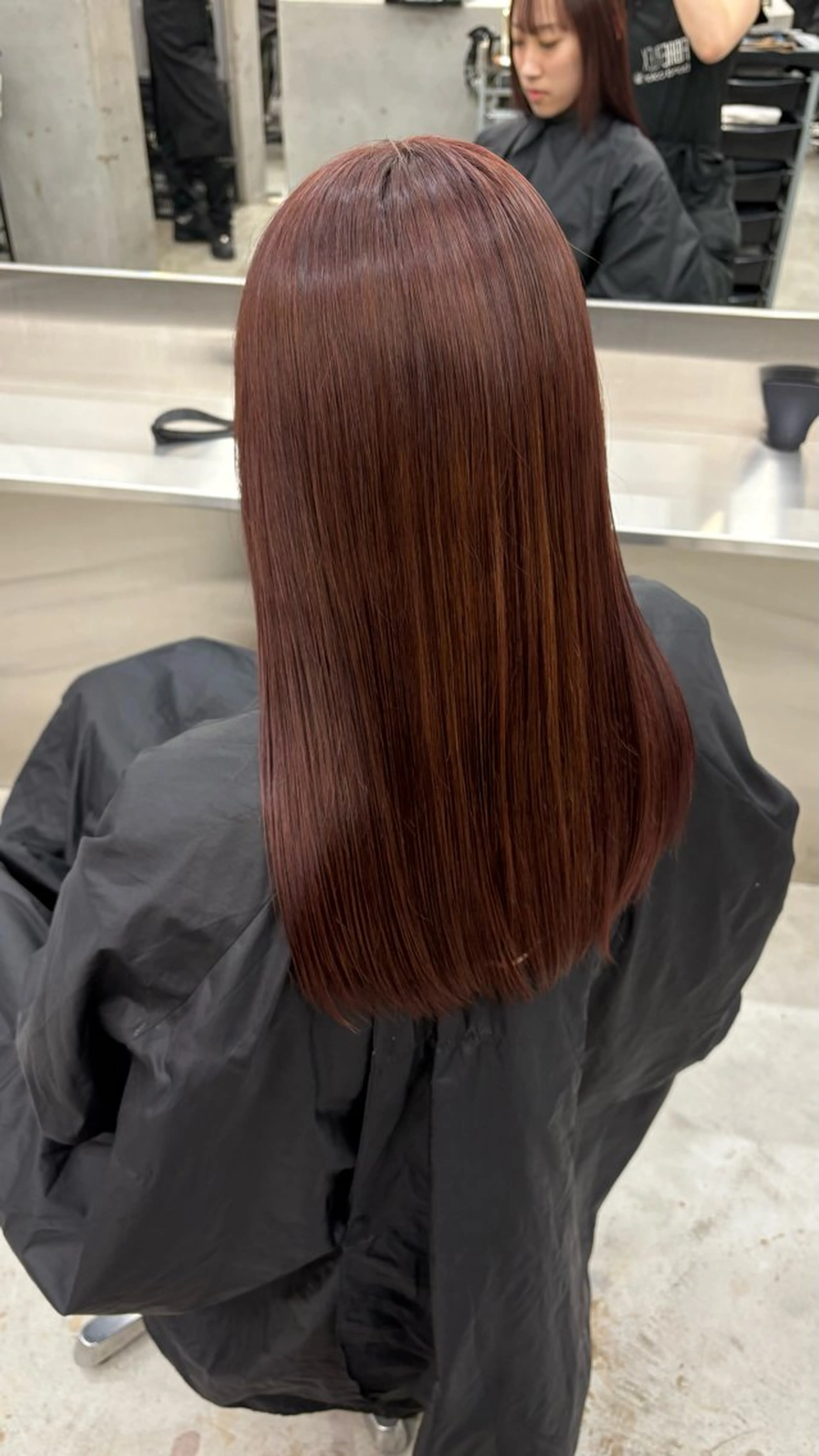 カラー トリートメント 小森春果/透け感/ ケラスターゼ/艶髪のヘアスタイル