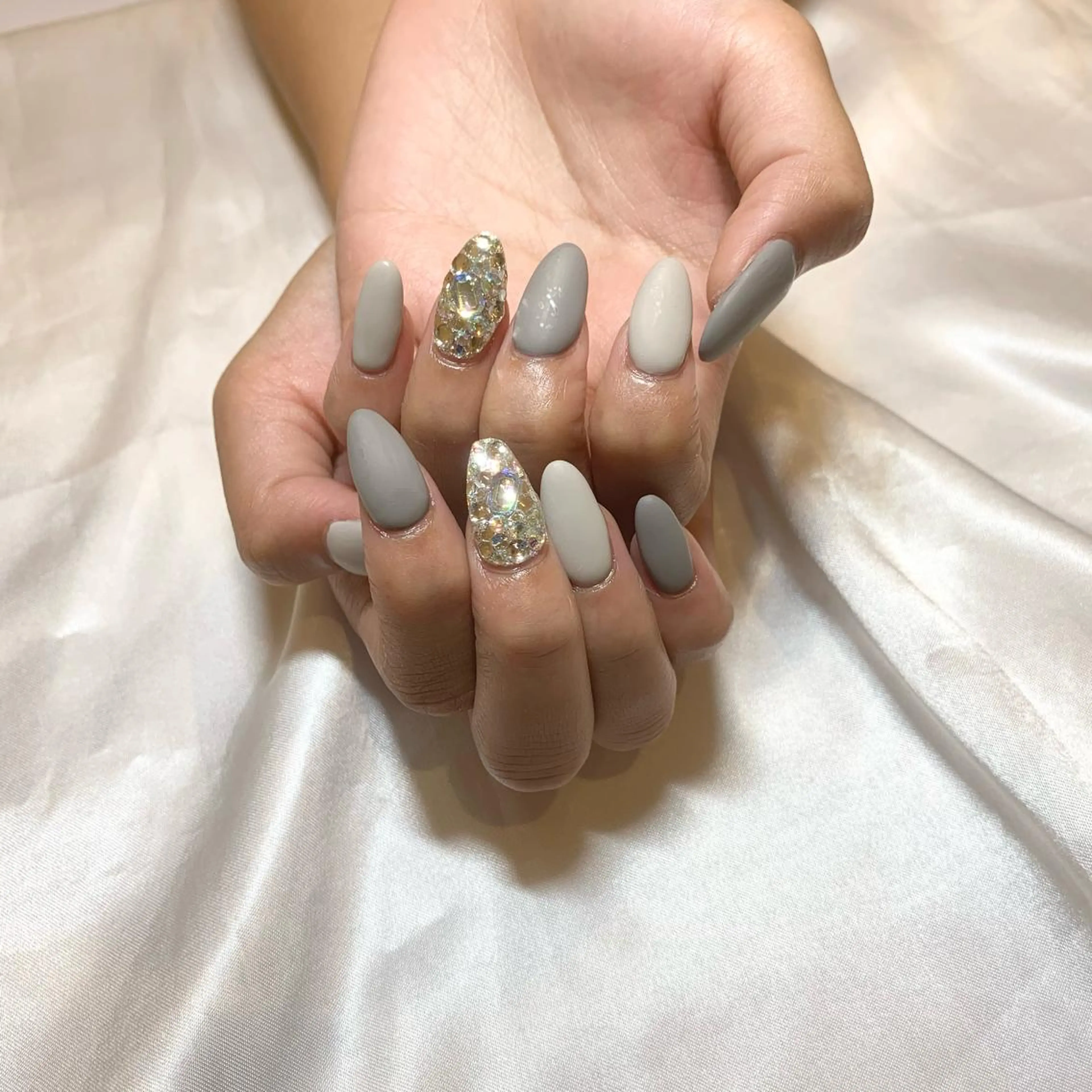 ネイル マットネイル ハンドネイル ui nailのネイルデザイン