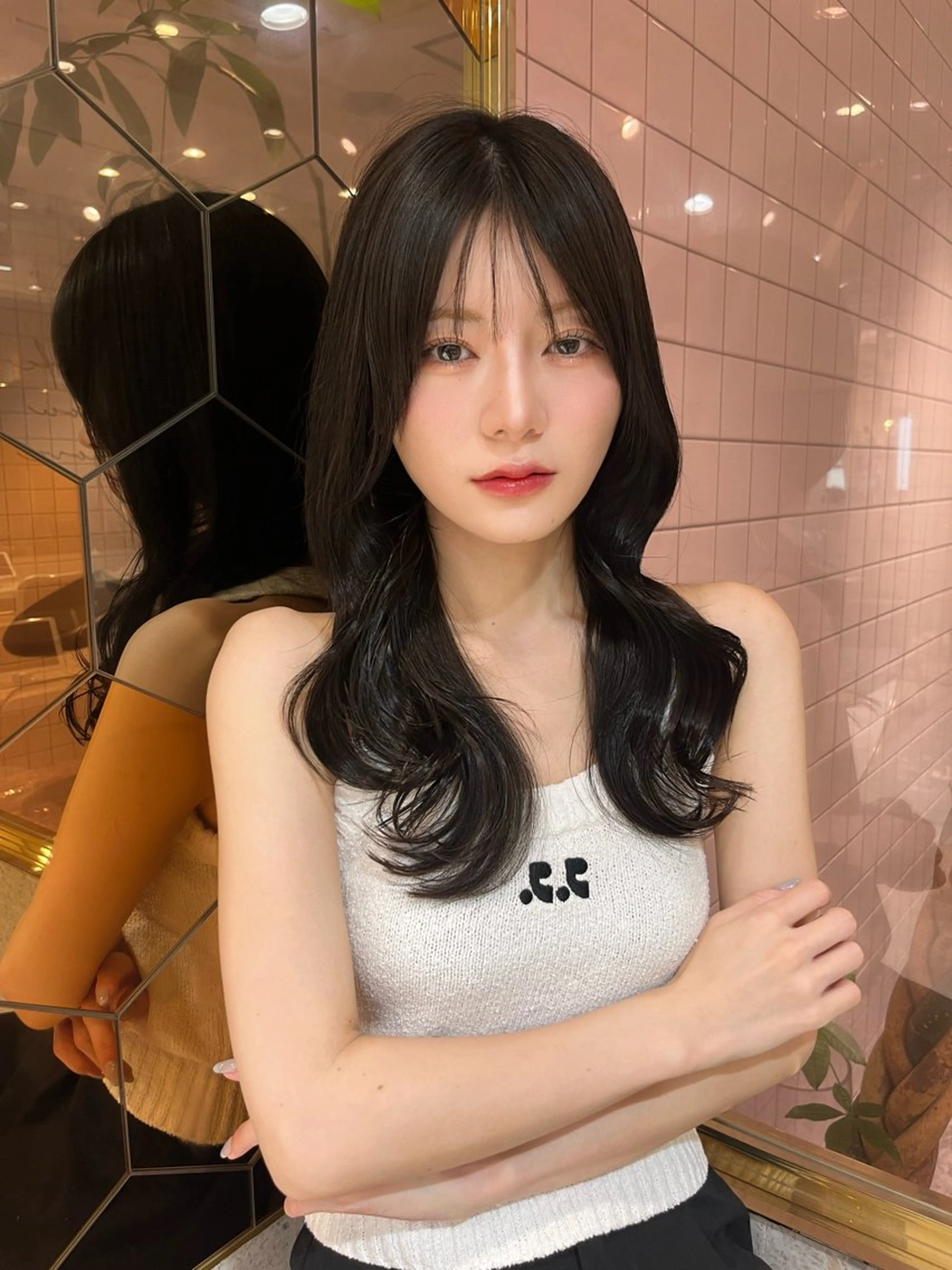 🫧韓国風カット+フルカラー+TOKIOトリートメント🫧の写真