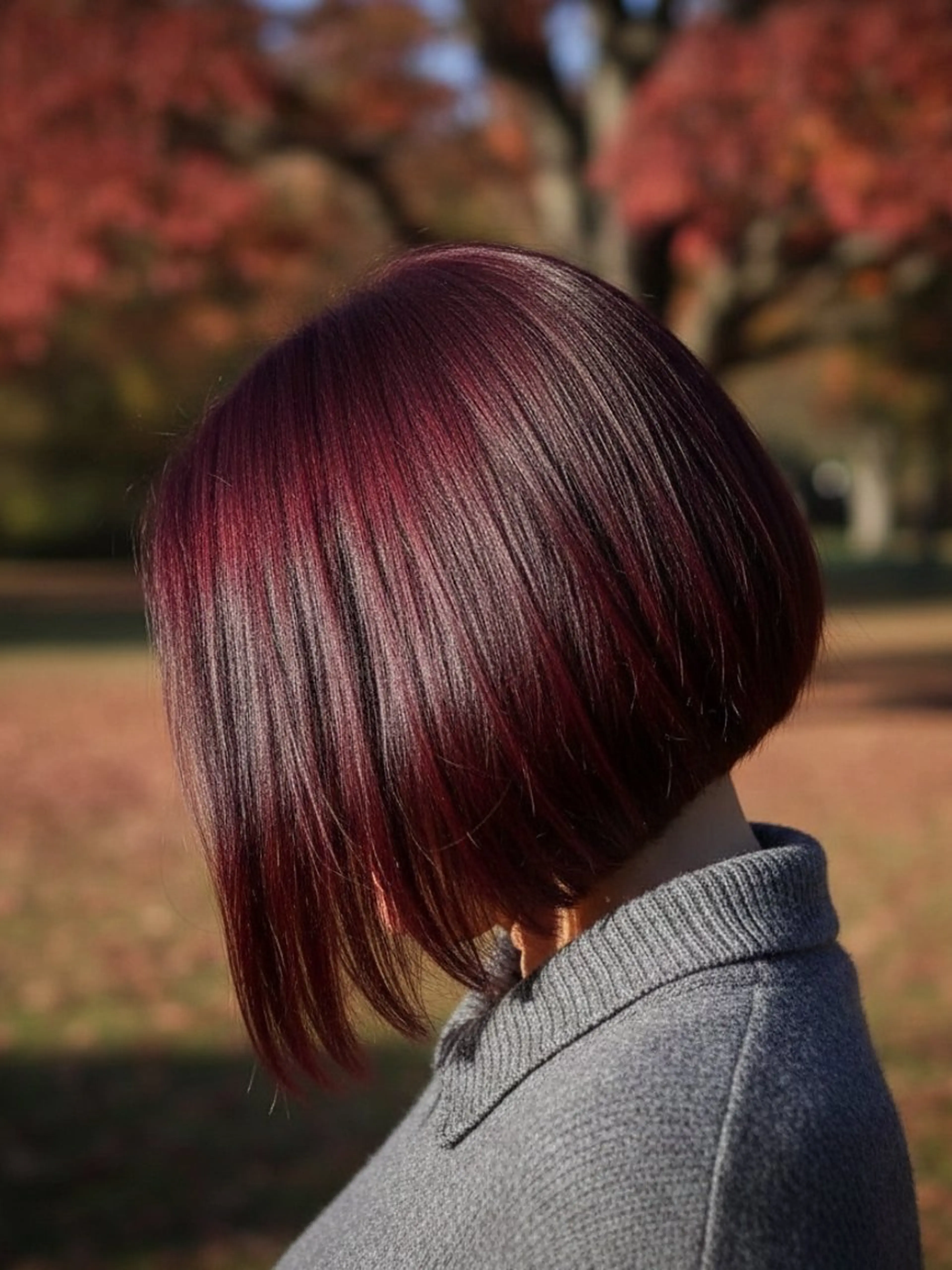 カラー komo. TAKAHIRO のヘアスタイル