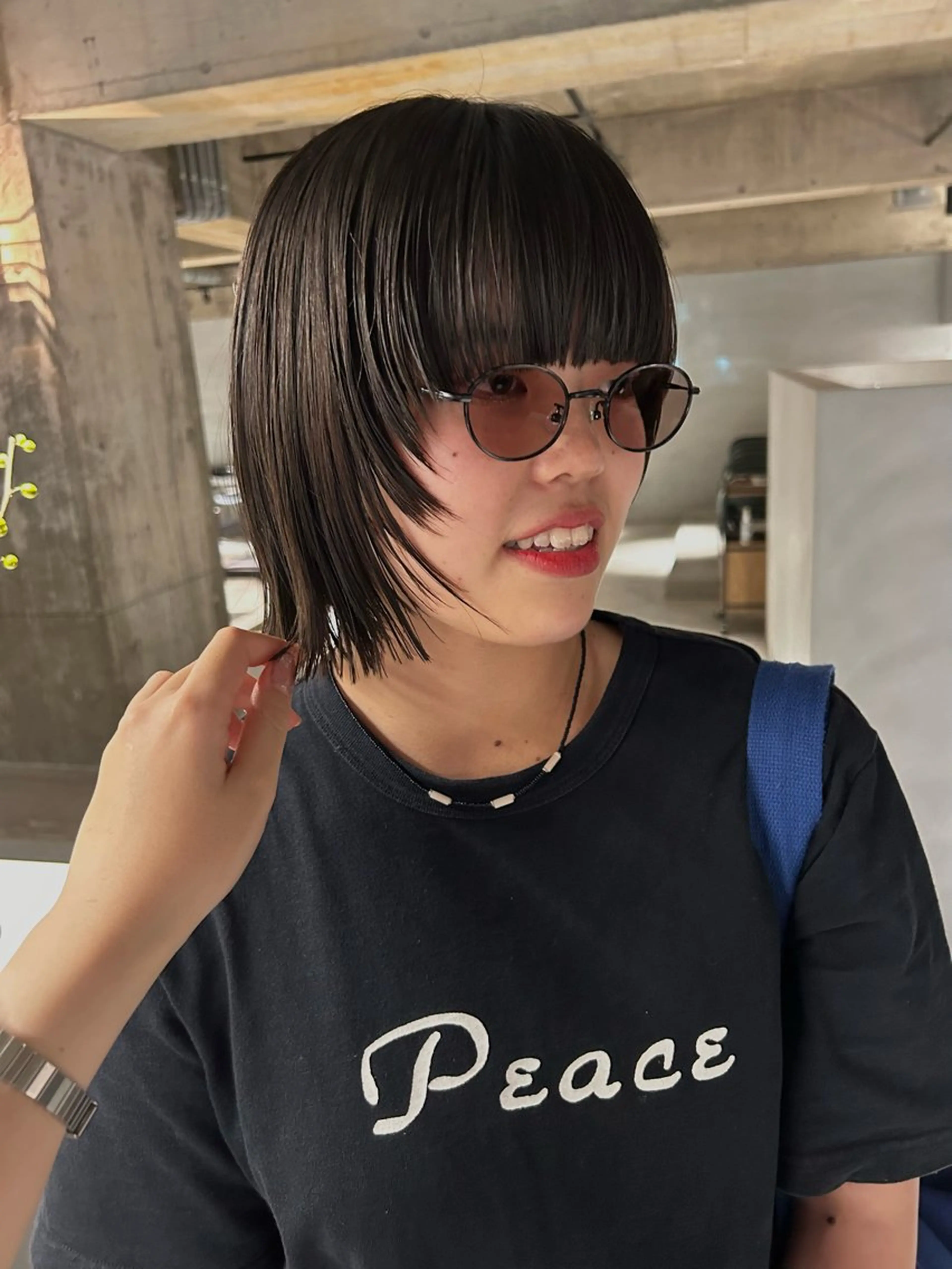 ショート 中村 衣里のヘアスタイル