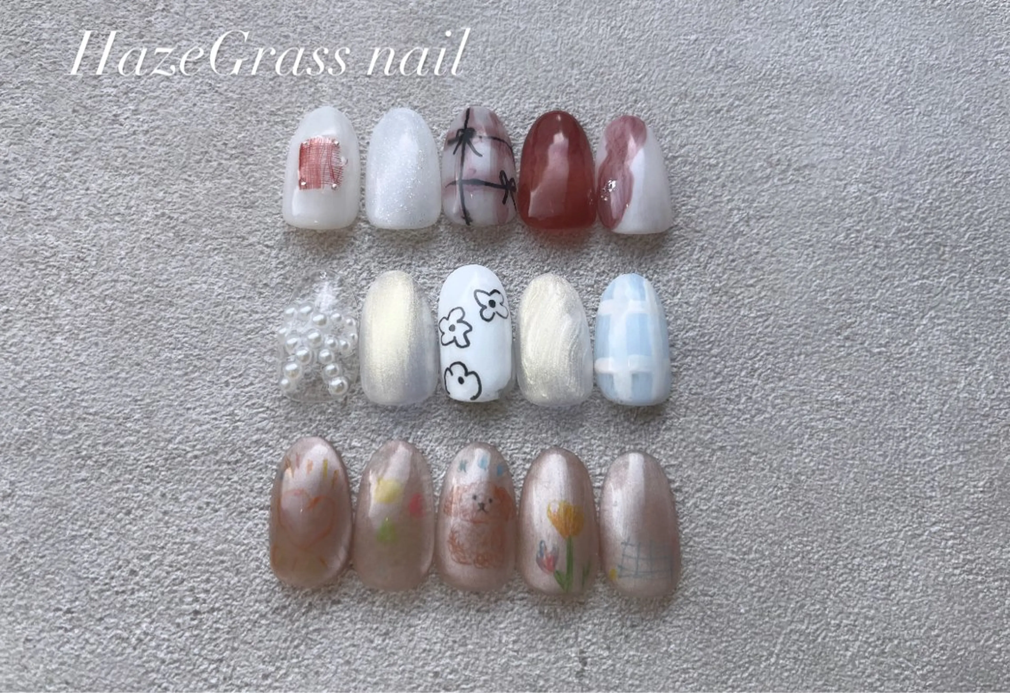 ネイル ハンドネイル HazeGrass NAILのネイルデザイン
