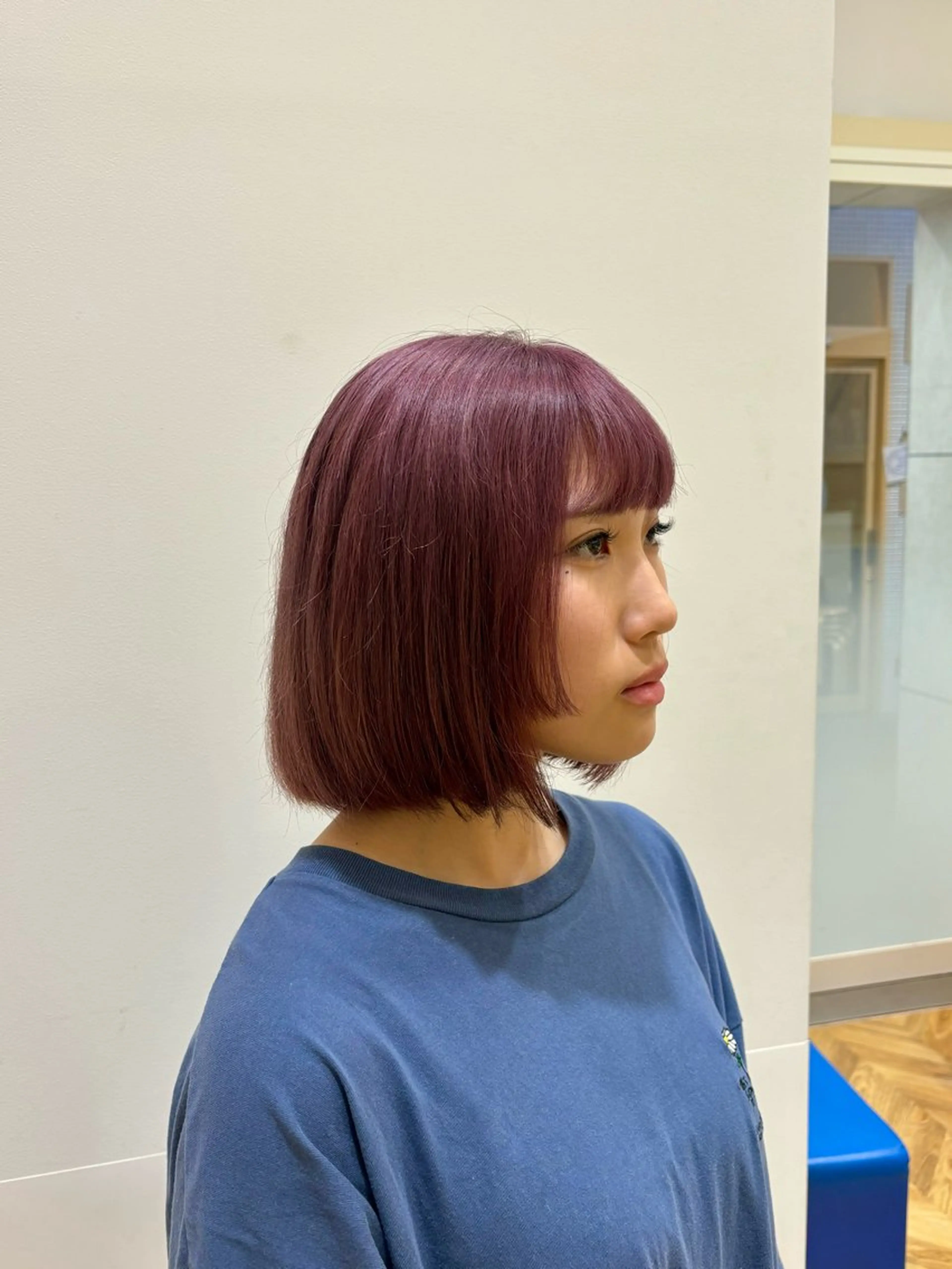 ミディアム カラー カット ヘアカラー Reverie  ZENKO所属・田中 真白のヘアスタイル