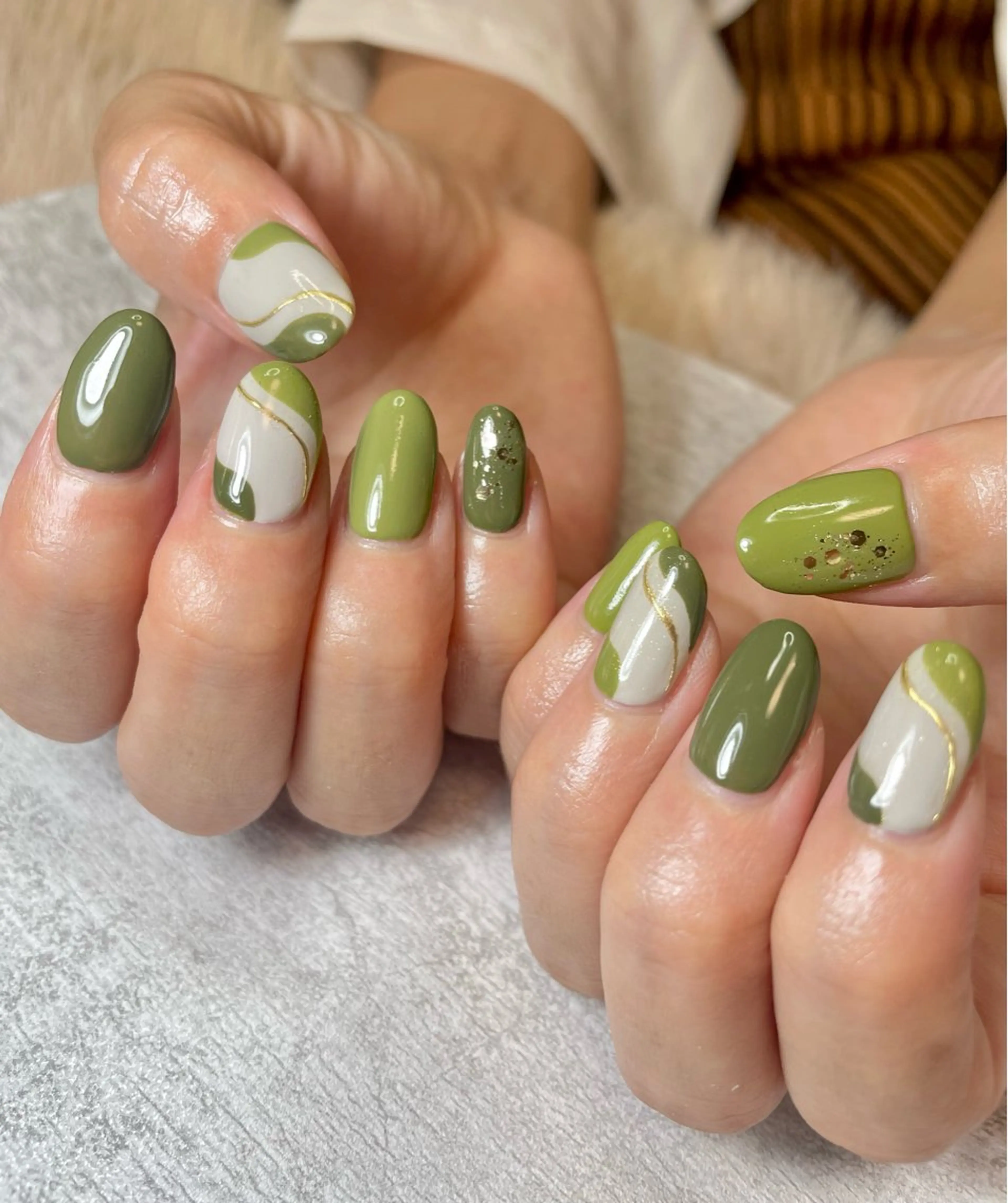 ネイル 持ち込み ニュアンスネイル BEAUTY GARDEN 【nail salon unseul】所属・nana .のネイルデザイン