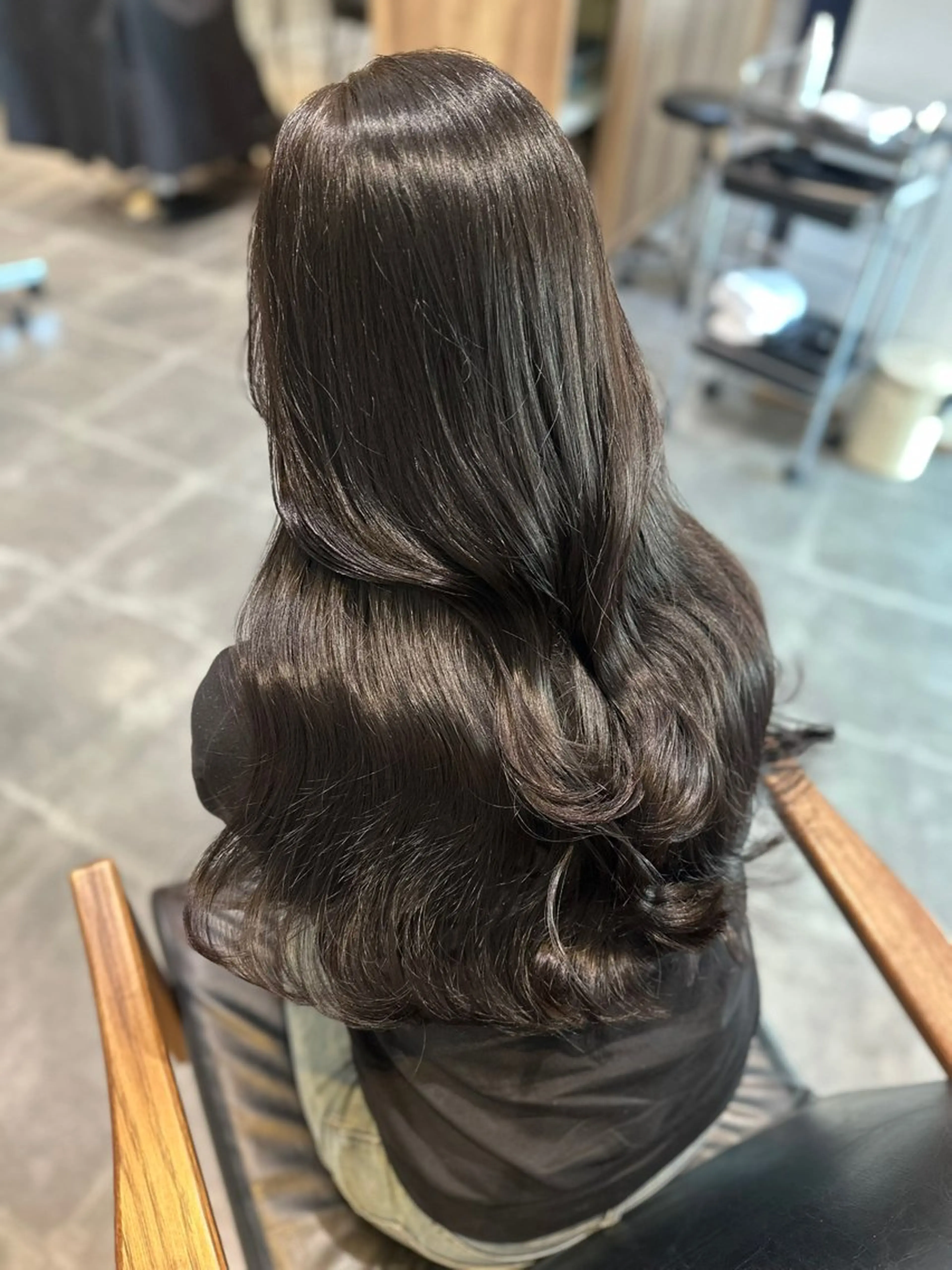 ロング 髪質改善・艶カラー 加茂瑞希のヘアスタイル