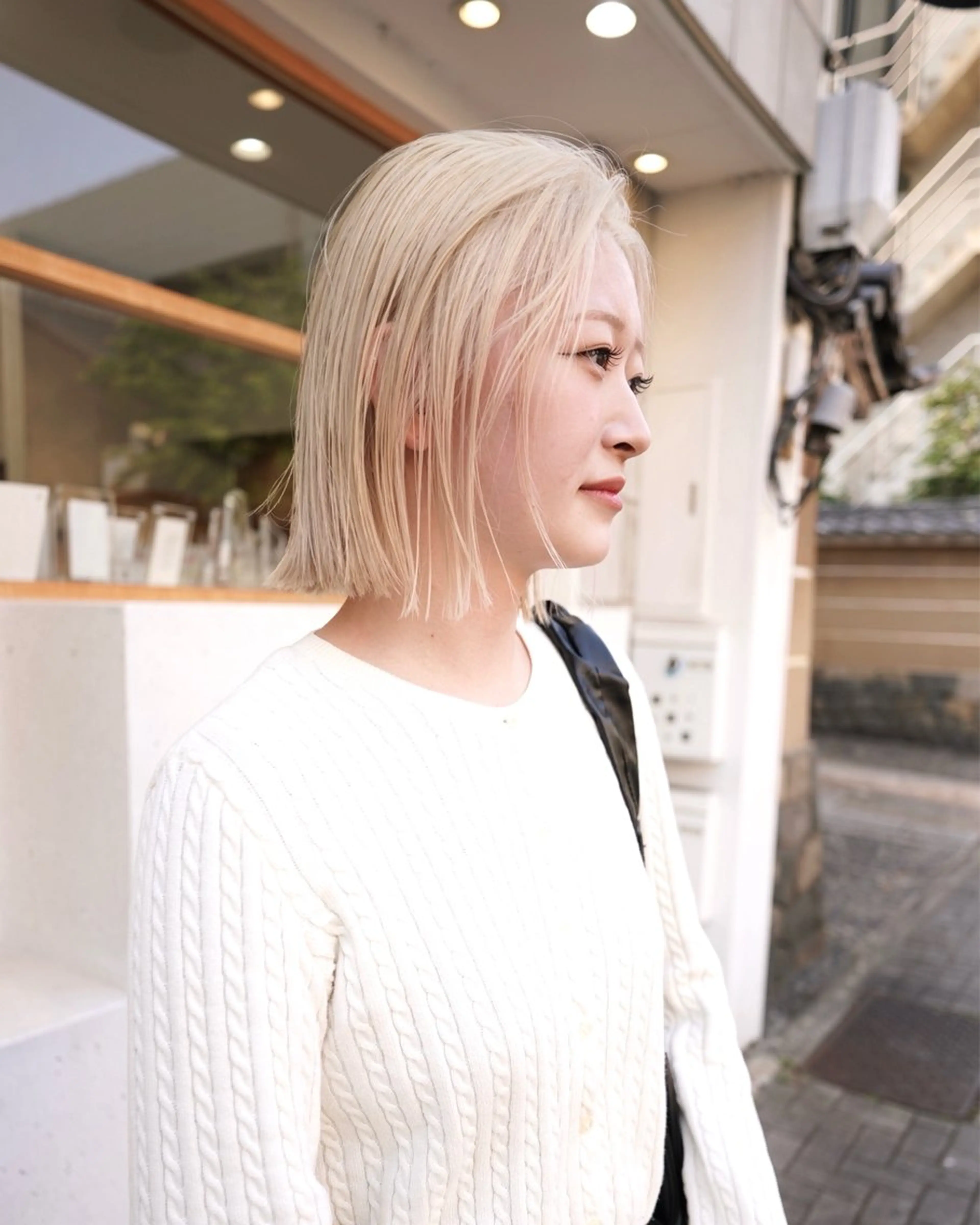 ショート カラー ブロンド カット ヘアカラー トリートメント デザイン/レイヤー Kaito🐩/栄のヘアスタイル