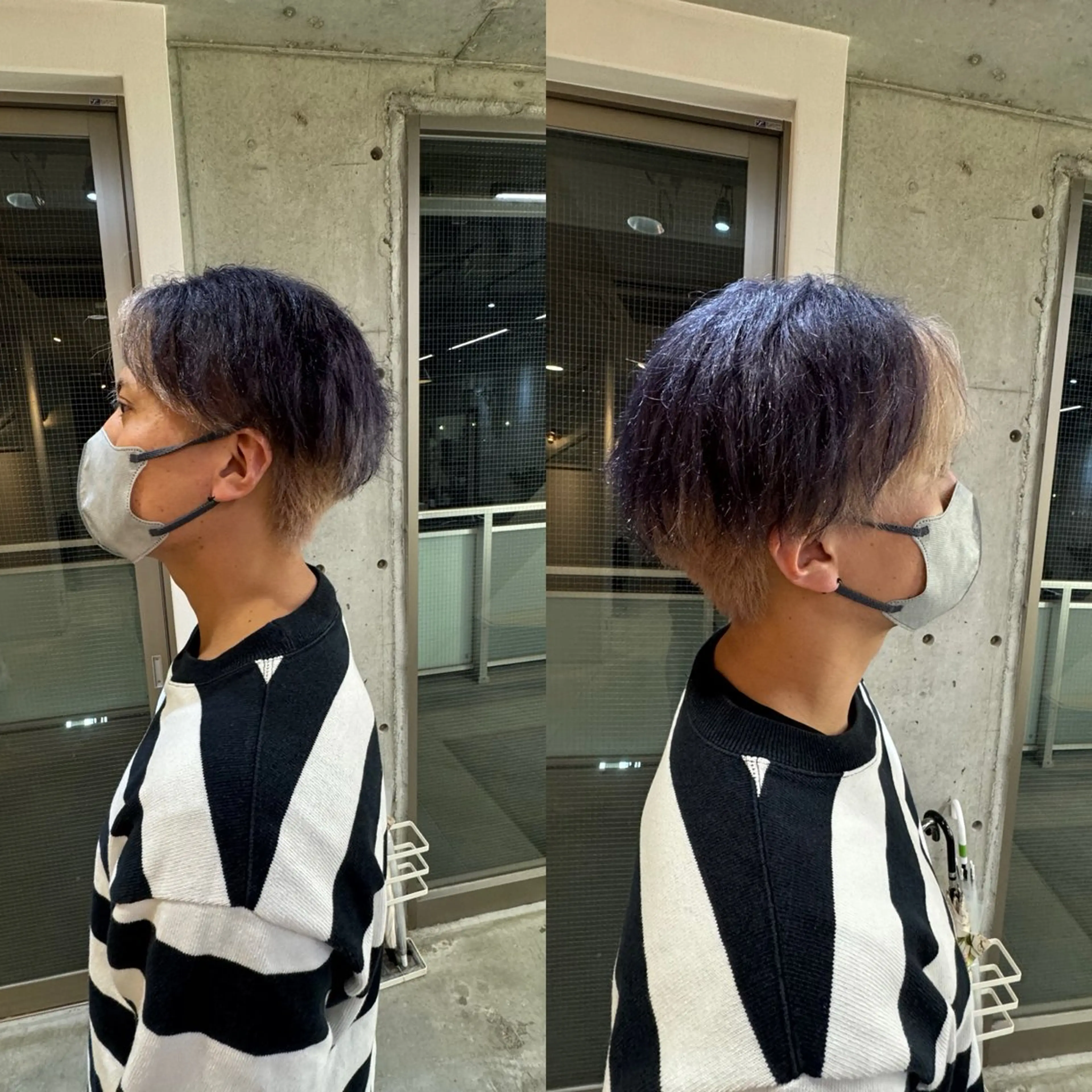 ショート カット ヘアカラー トリートメント 加藤 泰輔のヘアスタイル