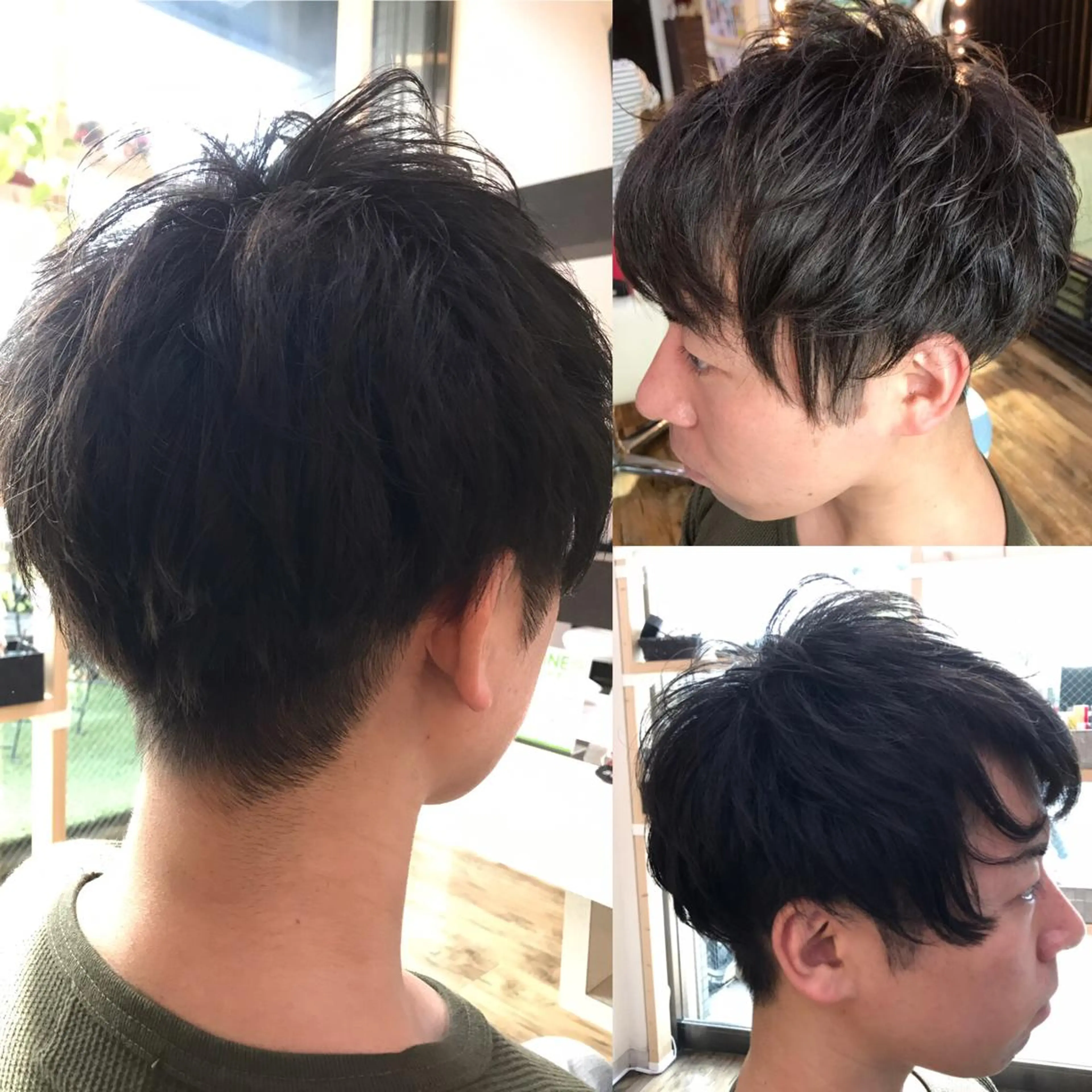 ショート メンズ メンズパーマ 赤羽、髪質改善サロン 吉野リョウスケのヘアスタイル