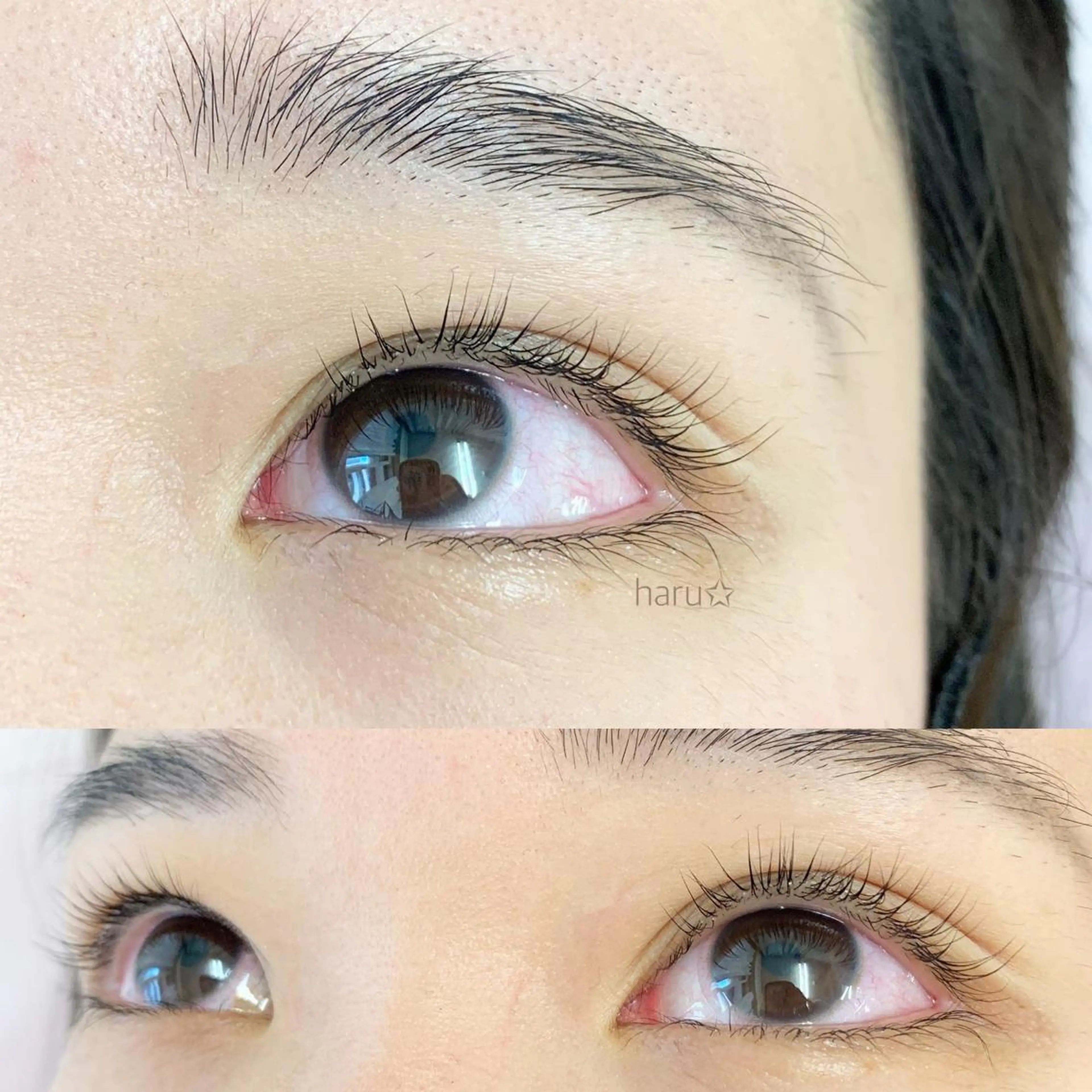 マツエク・マツパ パリジェンヌラッシュリフト うにゃねいる ✿ harunaのネイルデザイン