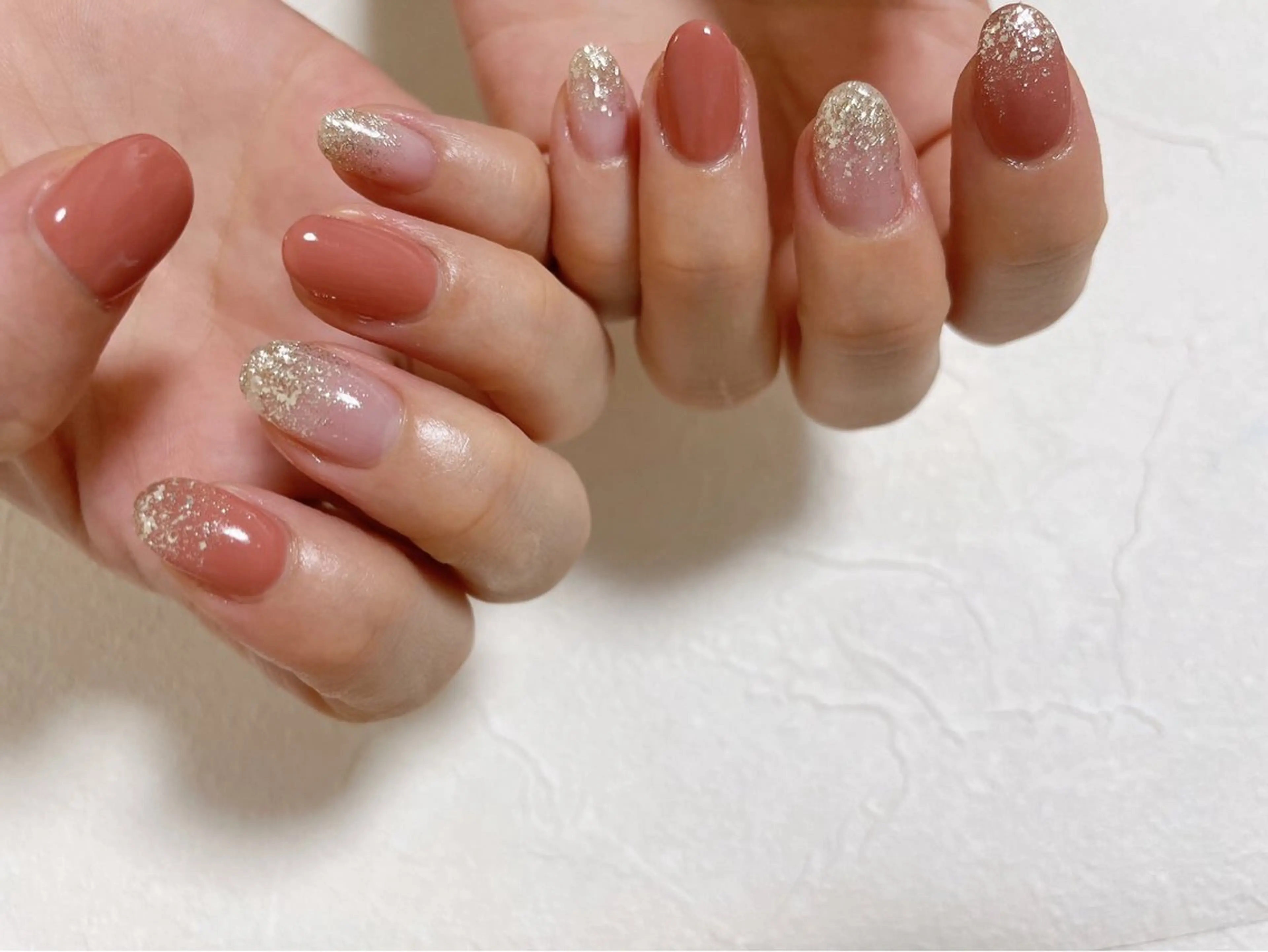 ネイル オーロラネイル フットネイル フレンチネイル ジェルネイル 韓国ネイル Mogu nail 二子玉川のネイルデザイン