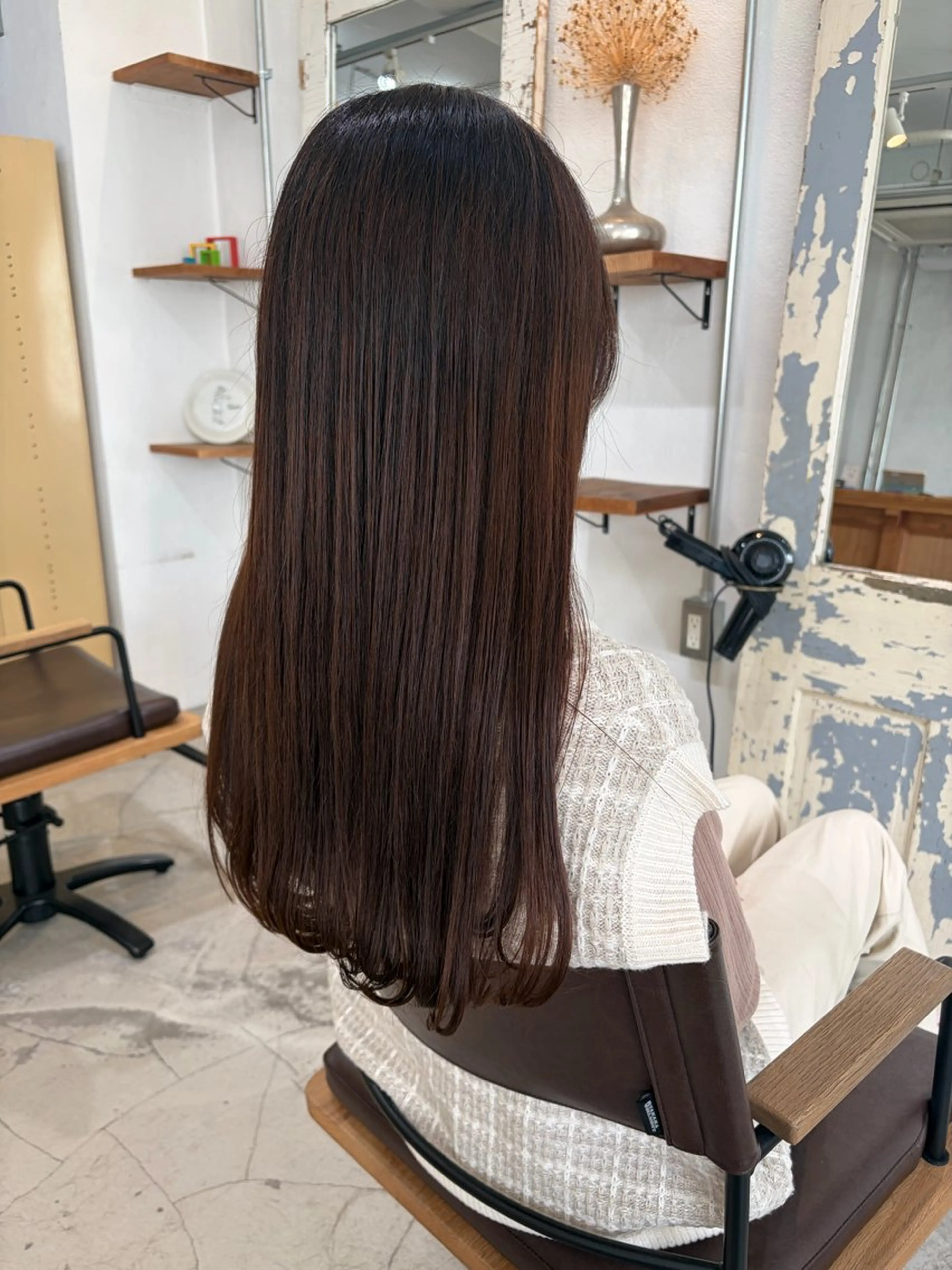 ロング カットモデル/金山・ 栄美容院/田口流名のヘアスタイル