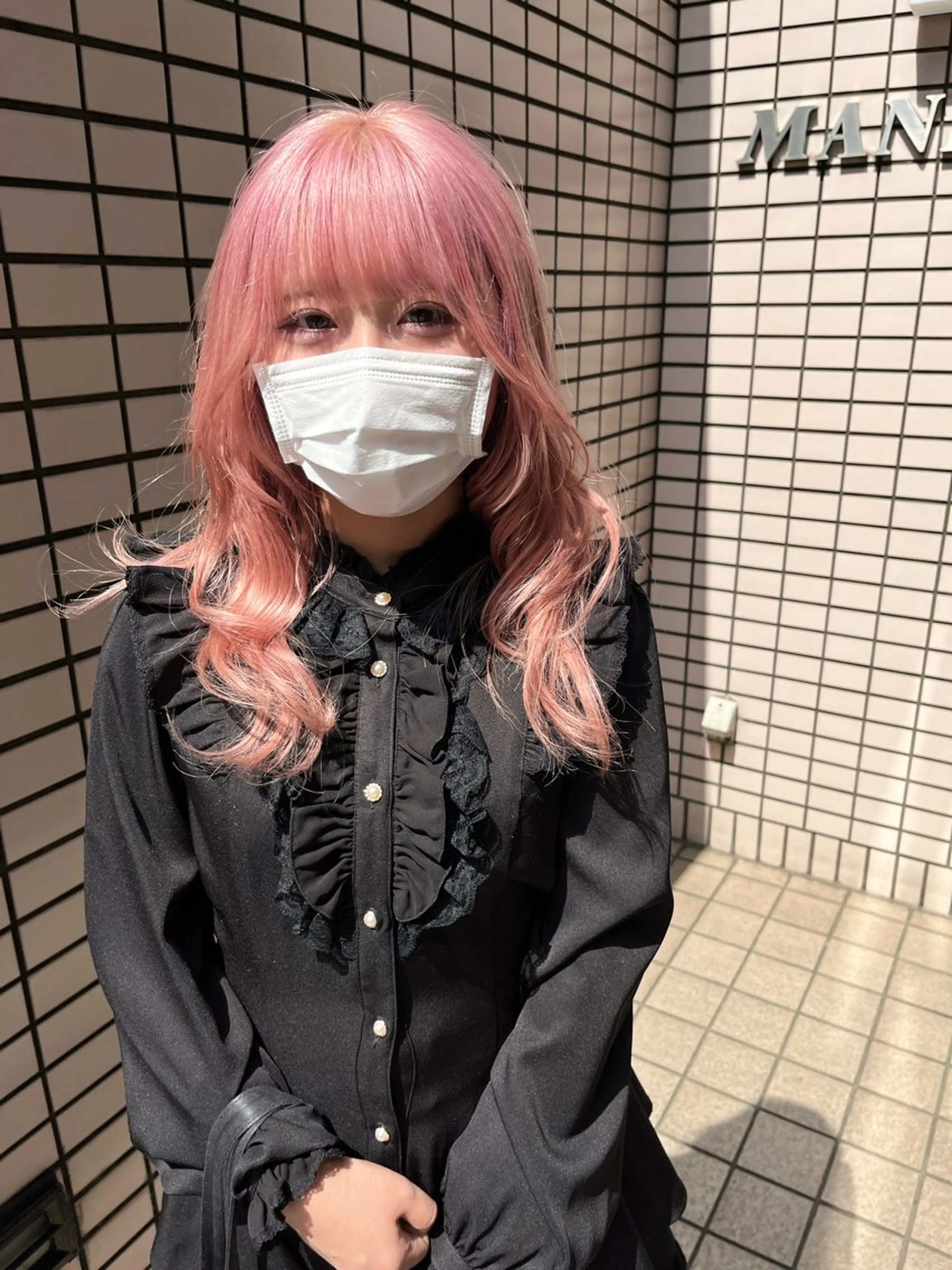 ロング カラー ヘアアレンジ ヘアカラー トリートメント ハイトーン/美髪矯正 🍃大江拓実のヘアスタイル