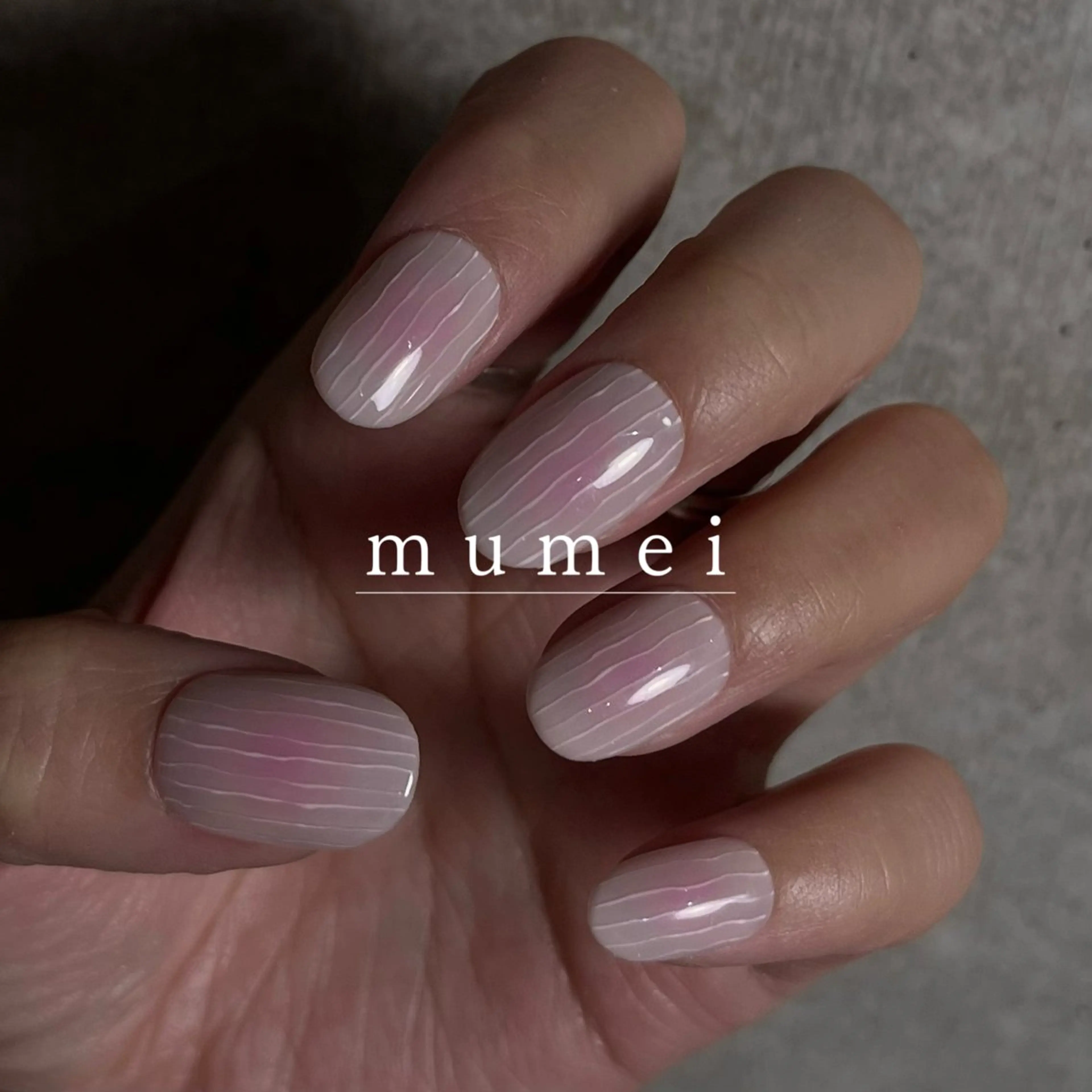 ネイル ピンク 春ネイル ハンドネイル mumei _ NATSUYOのネイルデザイン