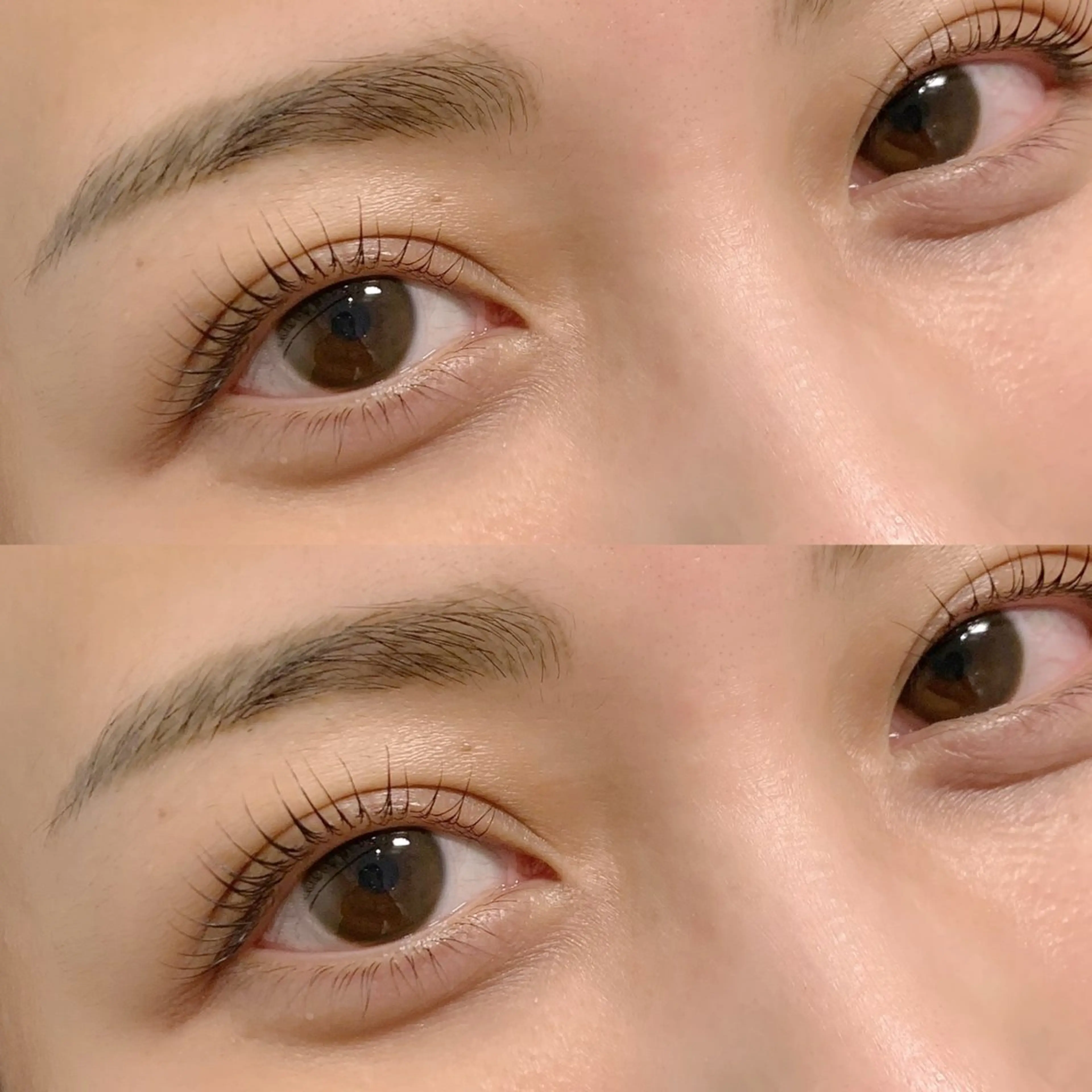 マツエク・マツパ 束感まつ毛 パリジェンヌラッシュリフト 一重×まつ毛パーマ ohime 新宿店 natsumiのマツエク・マツパデザイン