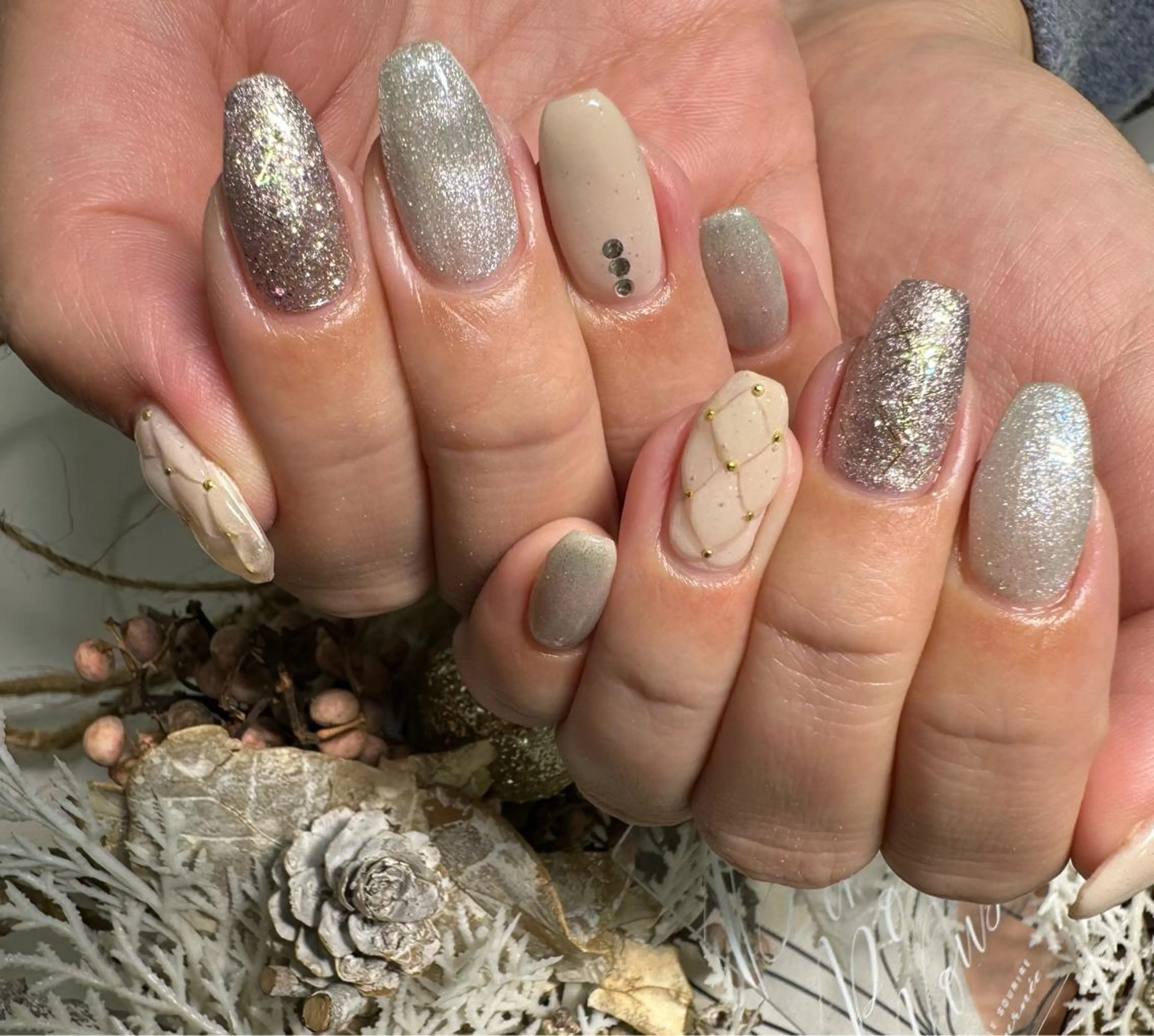 ネイル ＥＮＮＡＩＬ野中本店所属・EN_NAIL 野中本店Ayakaのネイルデザイン