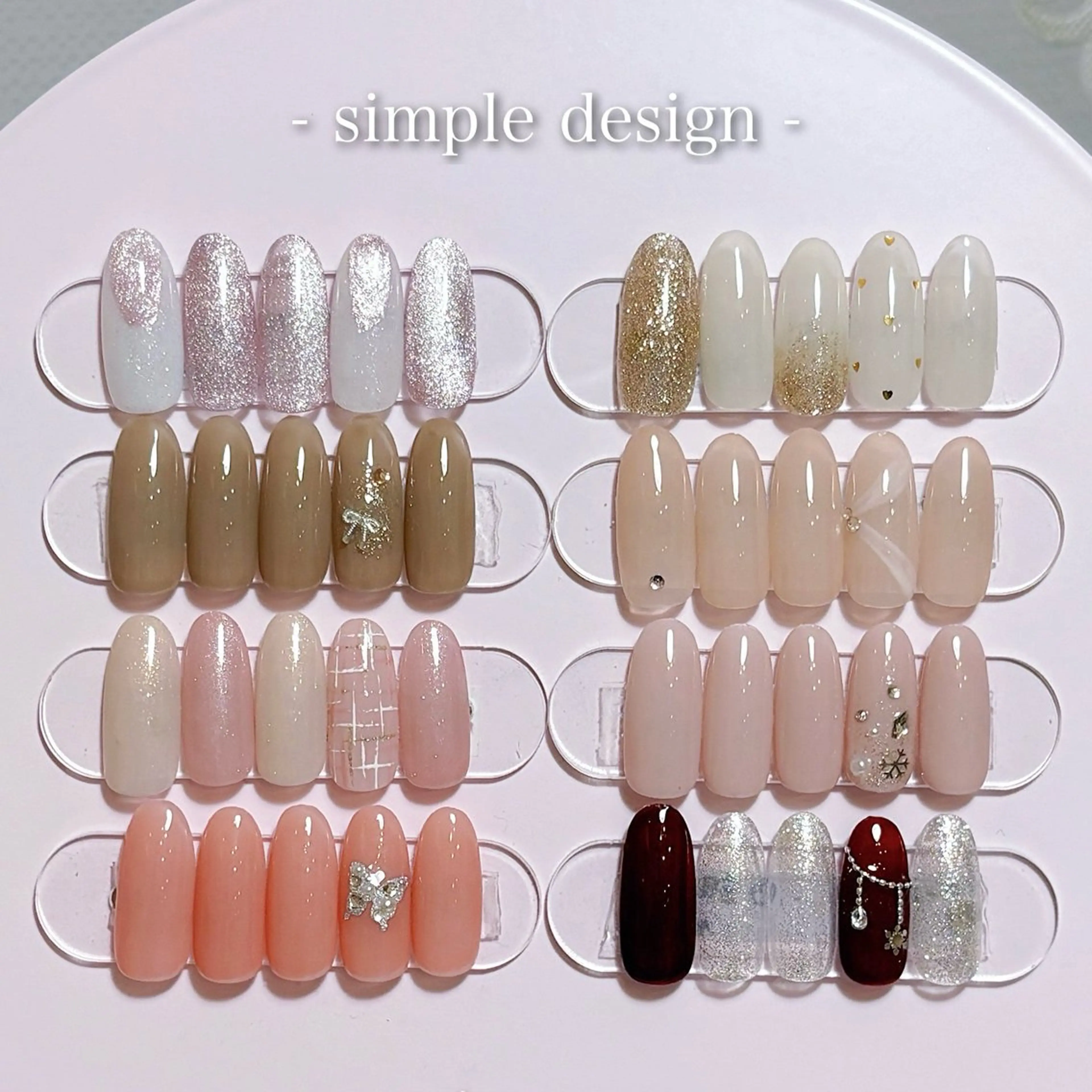 人気No.1 シンプルデザインコース💫の写真