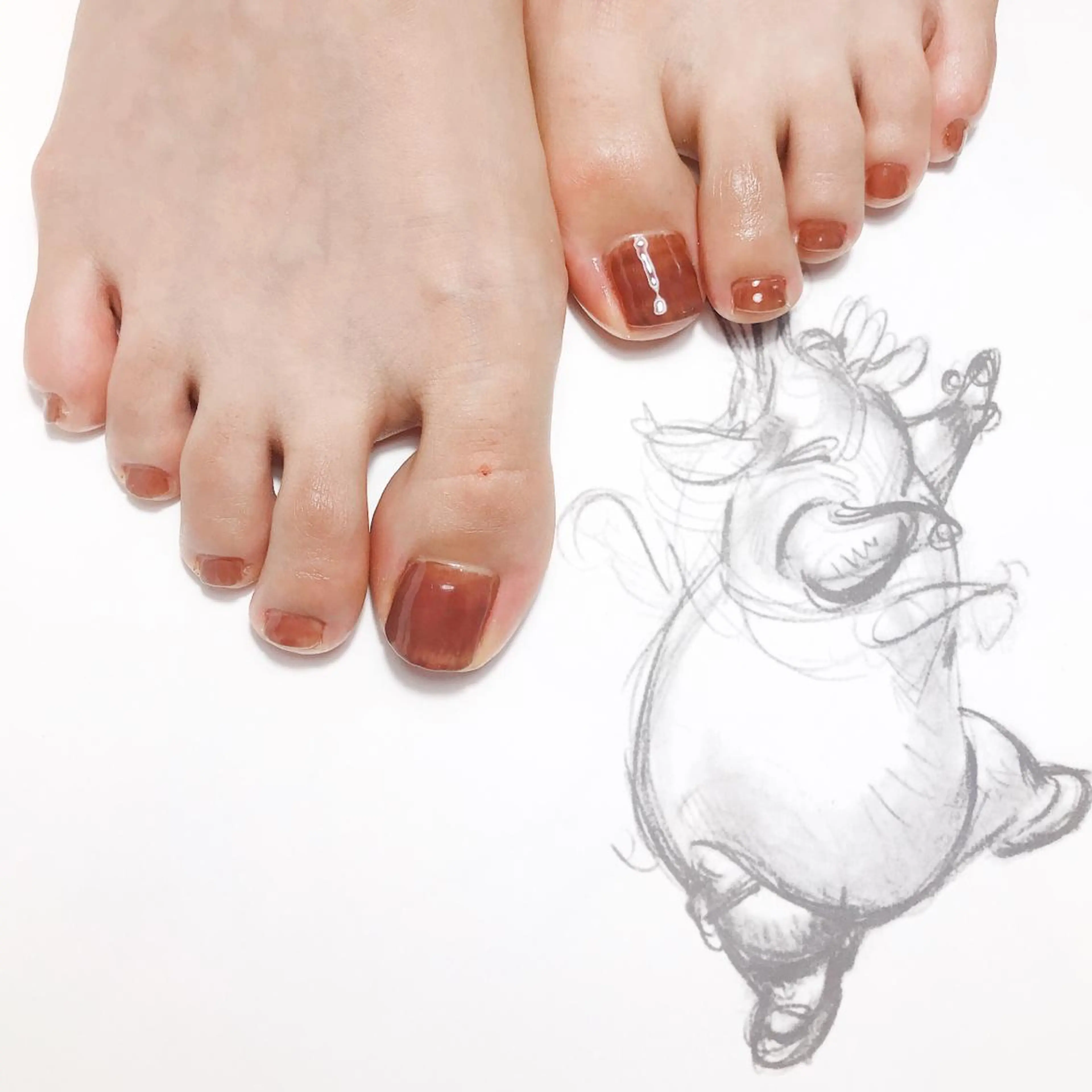 ネイル ワンカラーネイル owlnail /持込みデザイン専門のネイルデザイン