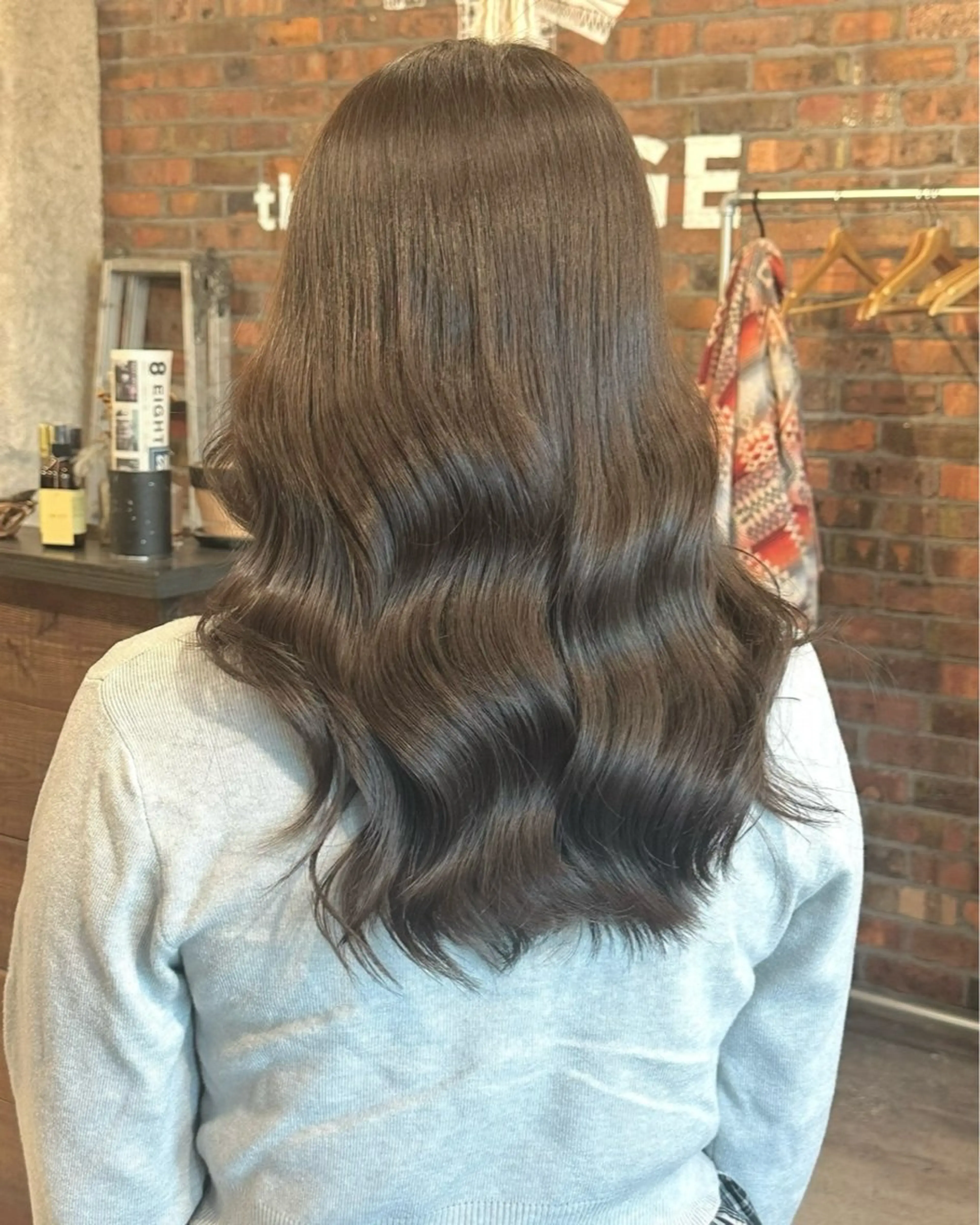 ミディアム カラー カット ヘアカラー トリートメント 村田 来倖のヘアスタイル