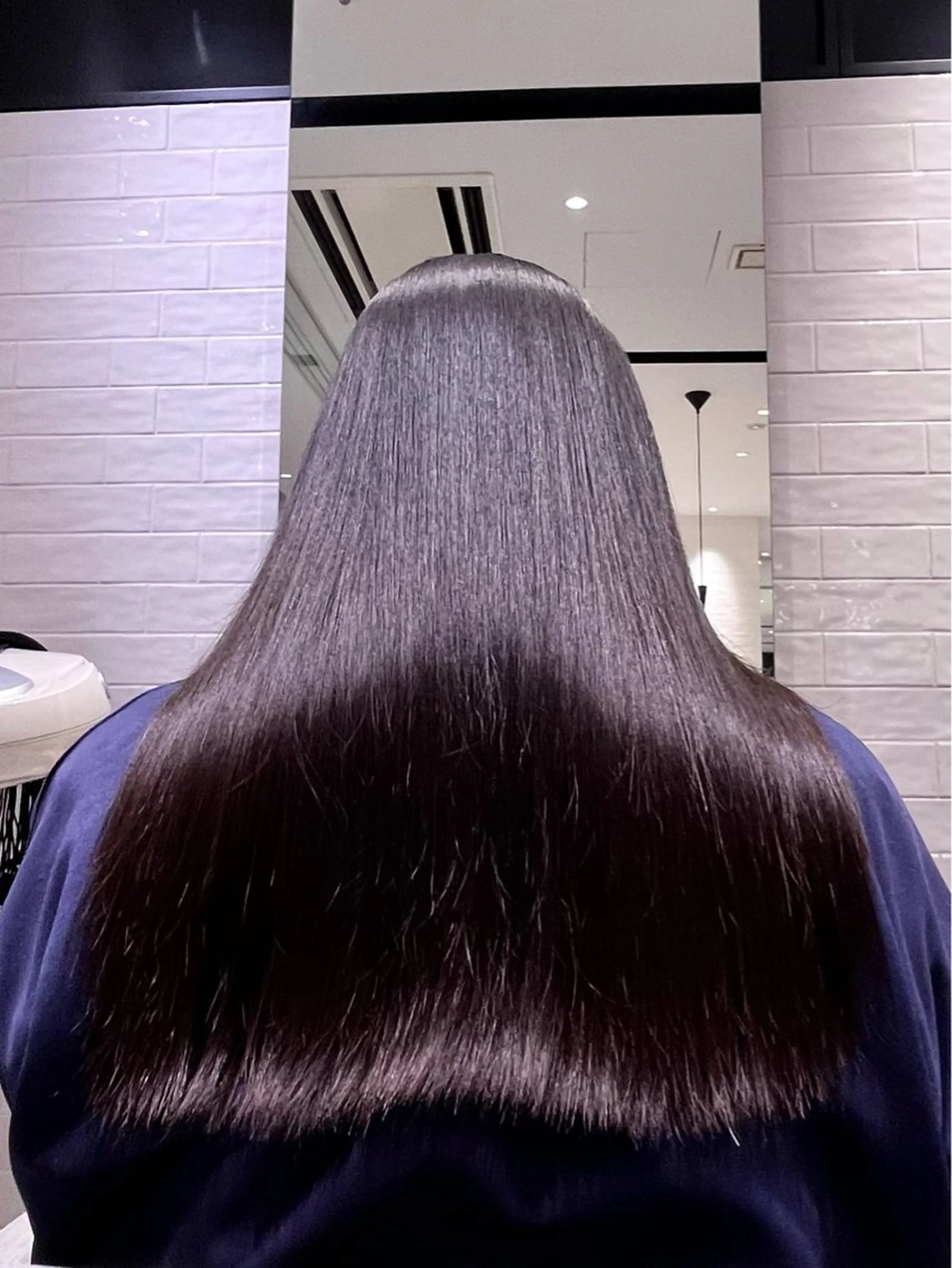 ロング パーマ 縮毛矯正 トリートメント stair:case 💖大類舞衣子💖のヘアスタイル