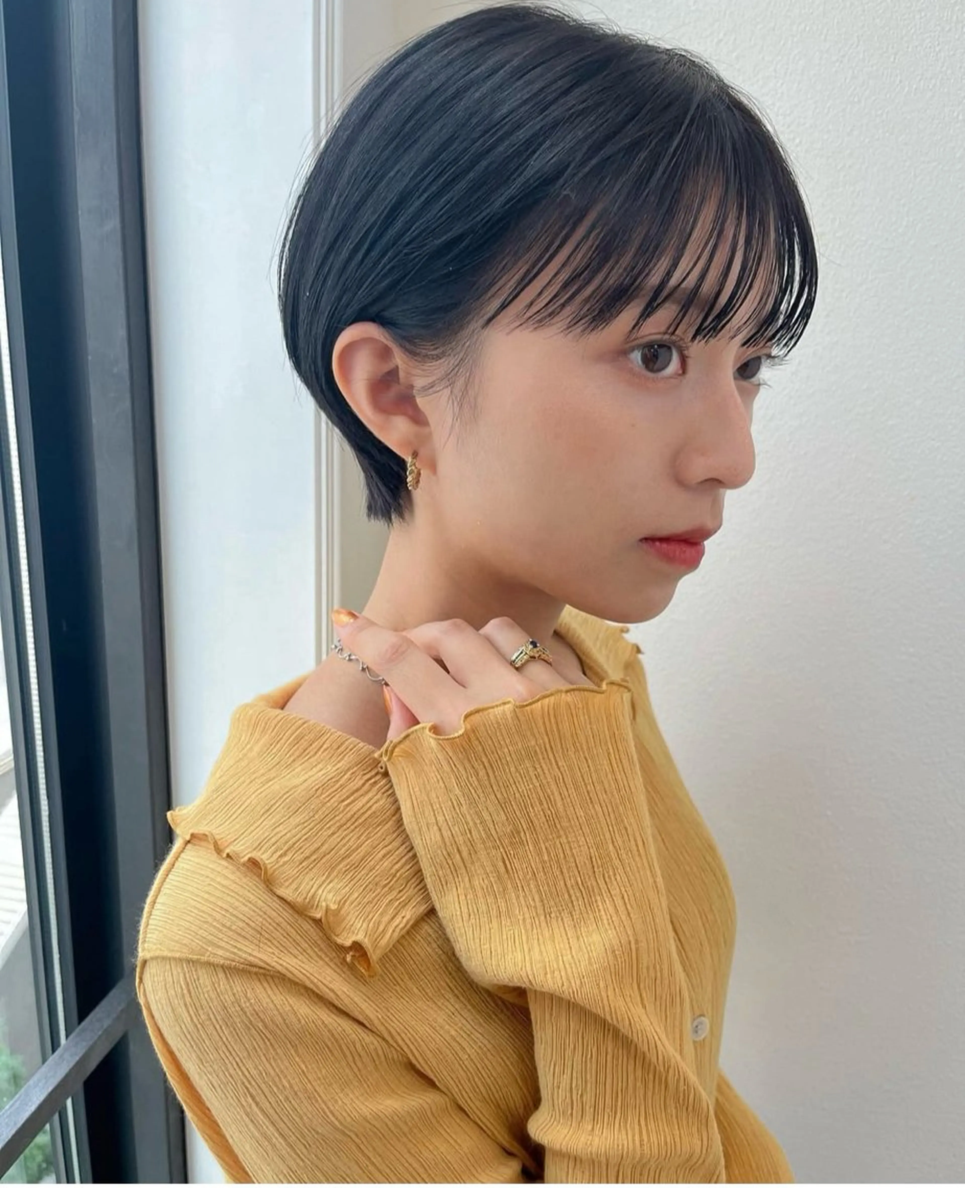 ショート Garland 表参道所属・ミディアムレイヤー/ 艶カラー🎀　emiのヘアスタイル