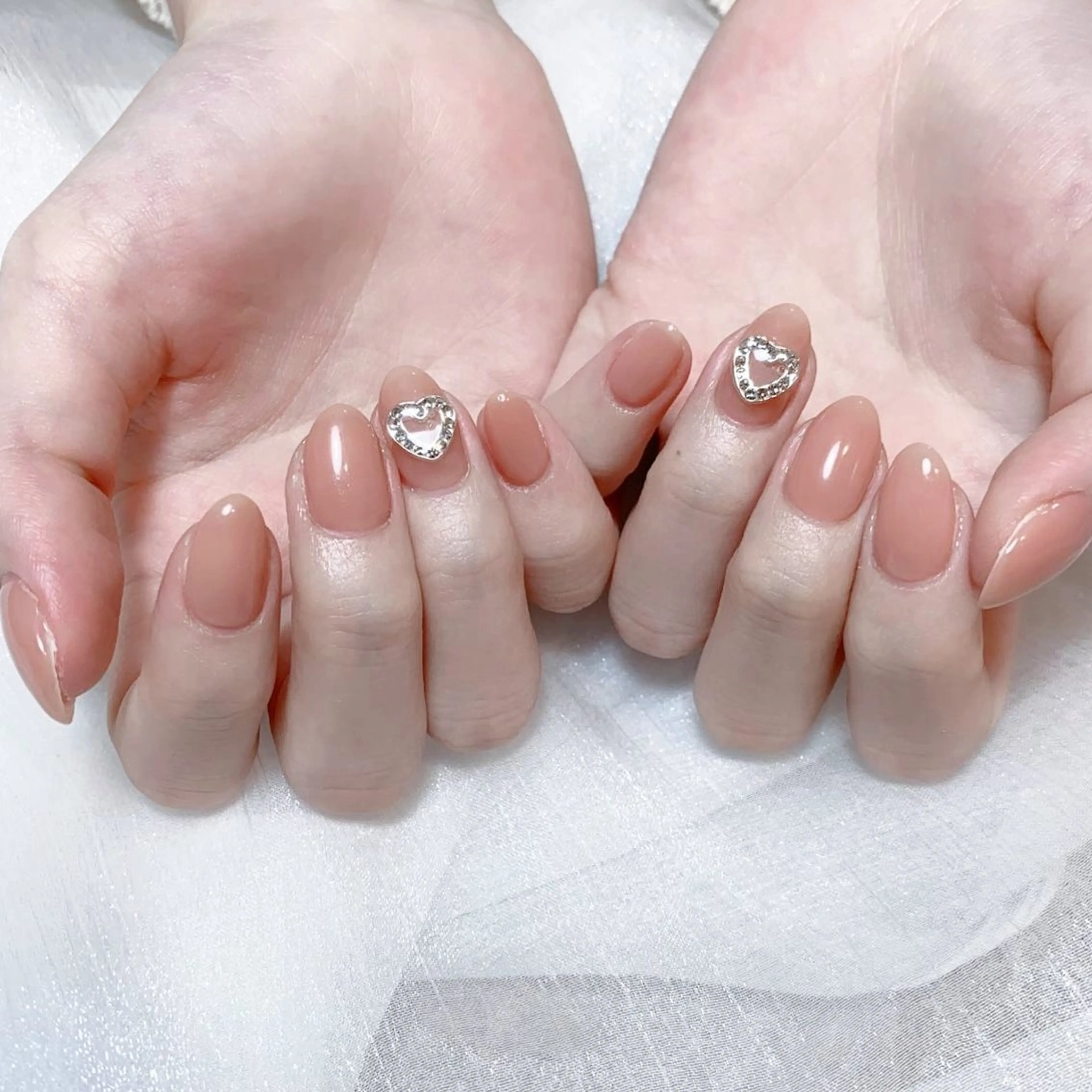 メンズ ネイル メンズ韓国風 アートネイル オーロラネイル ガーリー キラキラネイル Nail salon 木にいるのネイルデザイン