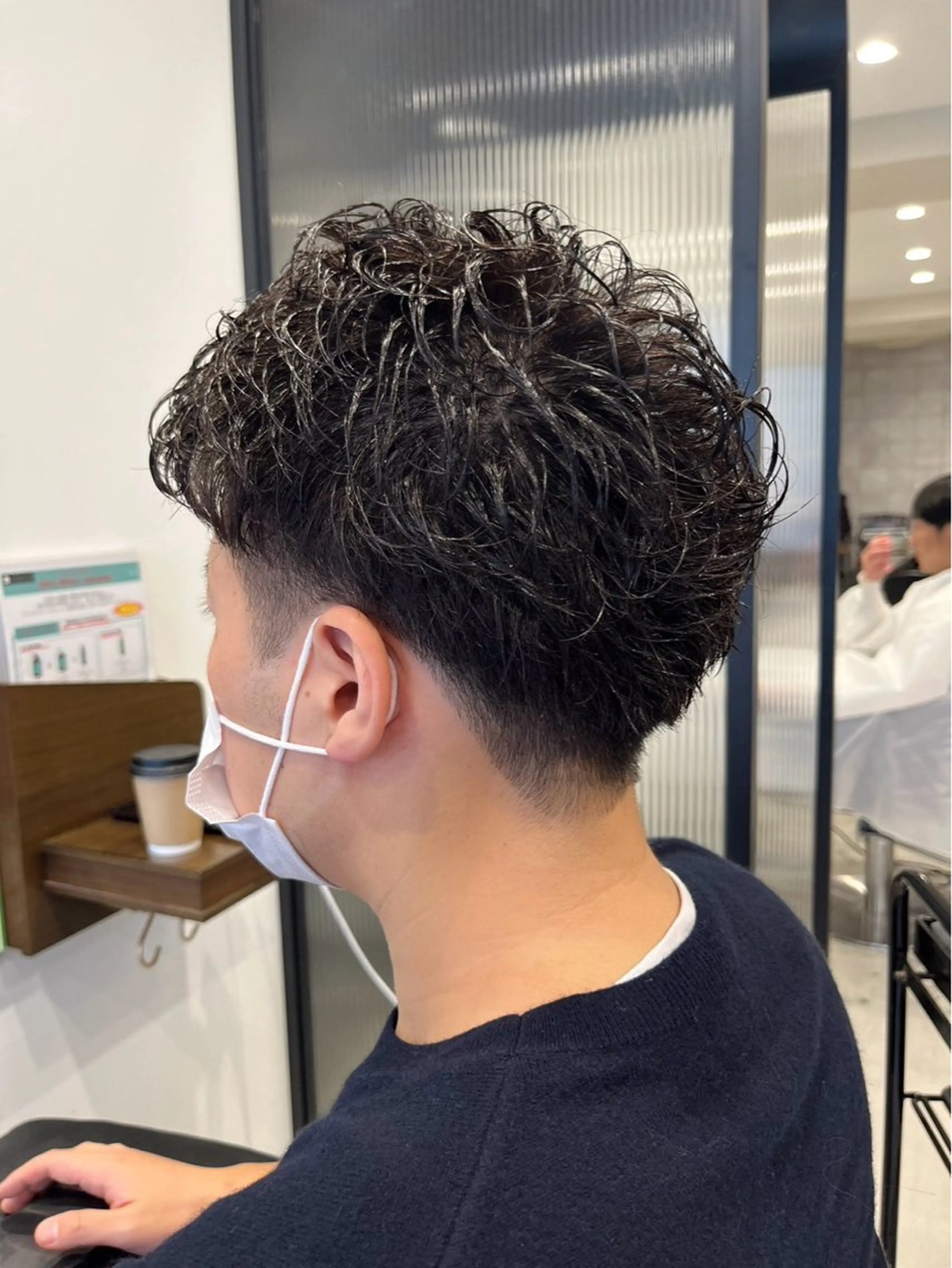 🎶メンズ限定🎶カット＆特殊パーマ《スパイラル・波巻き》《頭皮洗浄marrb付》の写真