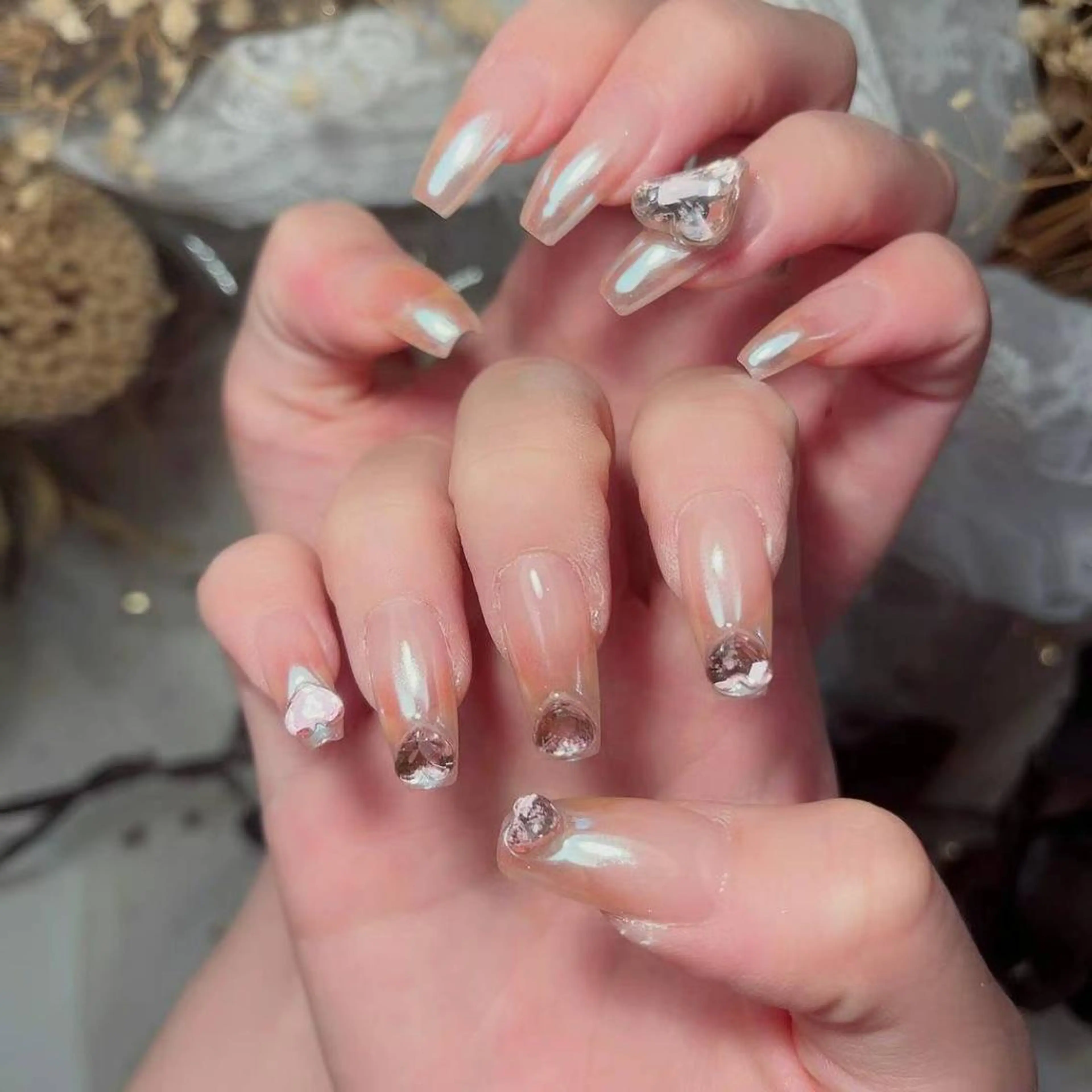 ネイル ミラーネイル Babarla nailのネイルデザイン