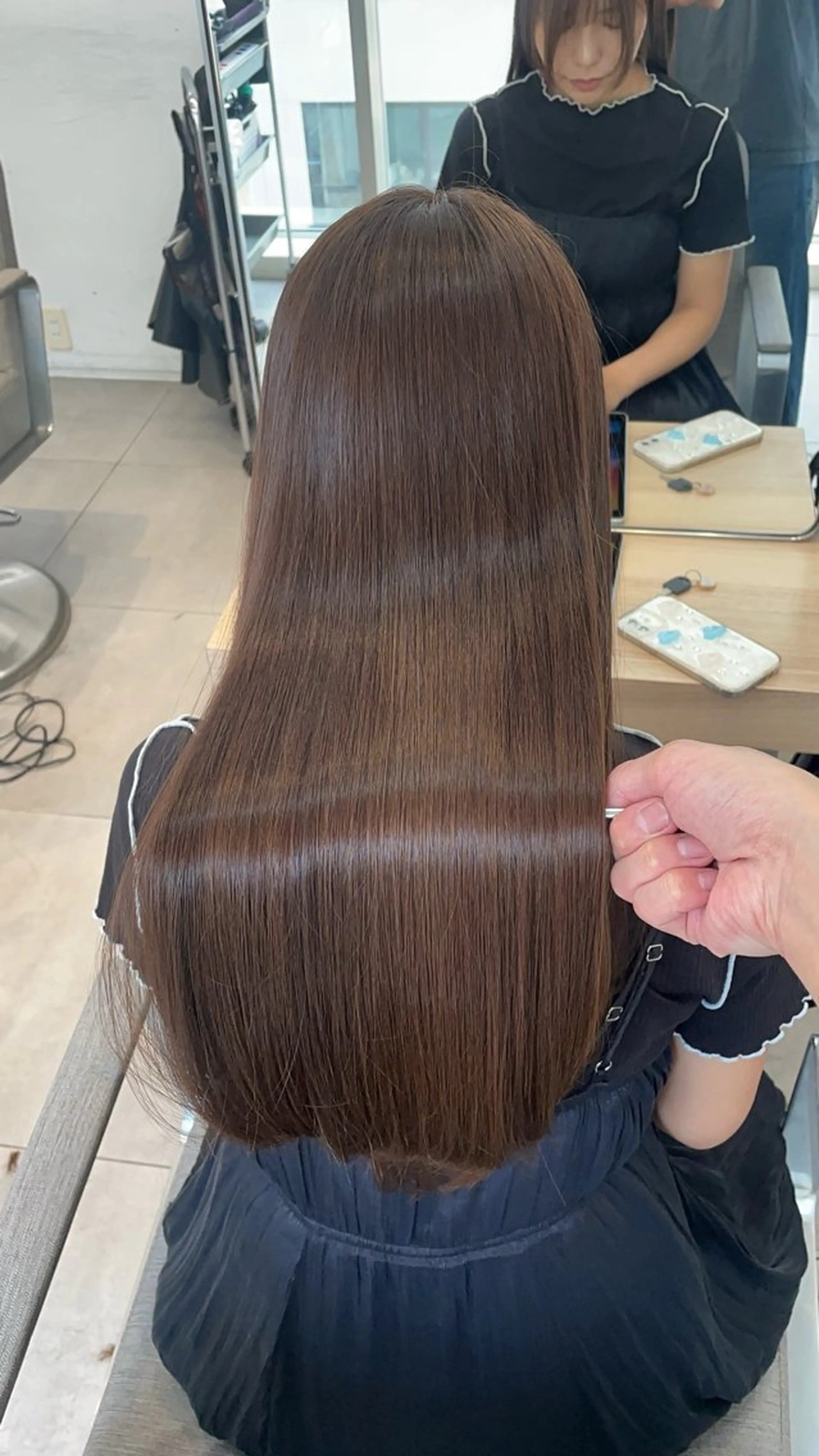 ロング 縮毛矯正 縮毛矯正 トリートメント ✨髪質改善✨美髪 矯正🫧小泉のヘアスタイル