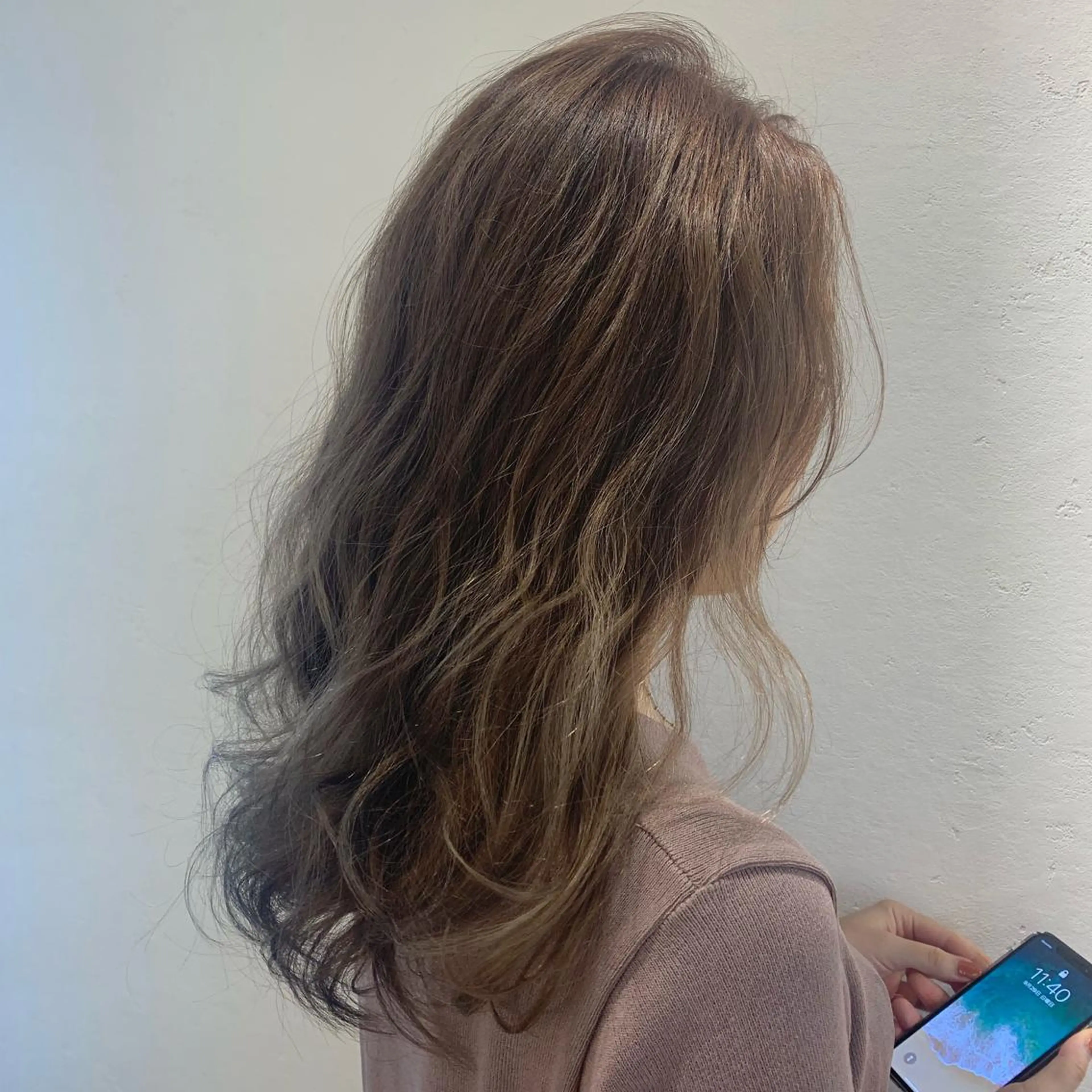 🦋カット➕イルミナカラー🦋の写真