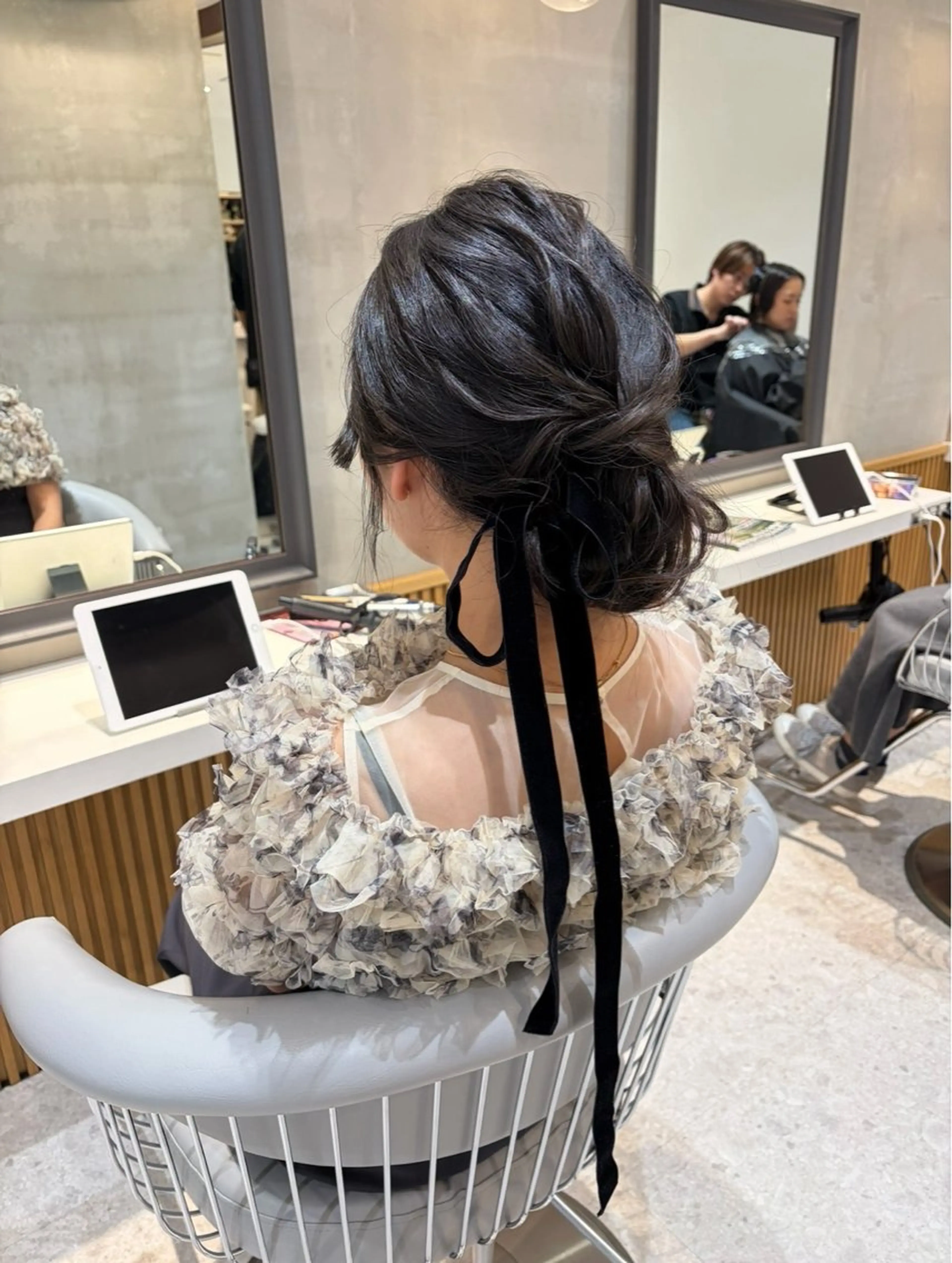 ロング カラー ヘアアレンジ ヘアセット ブリーチなしWカラー ヘアセット🎀はるかのヘアスタイル