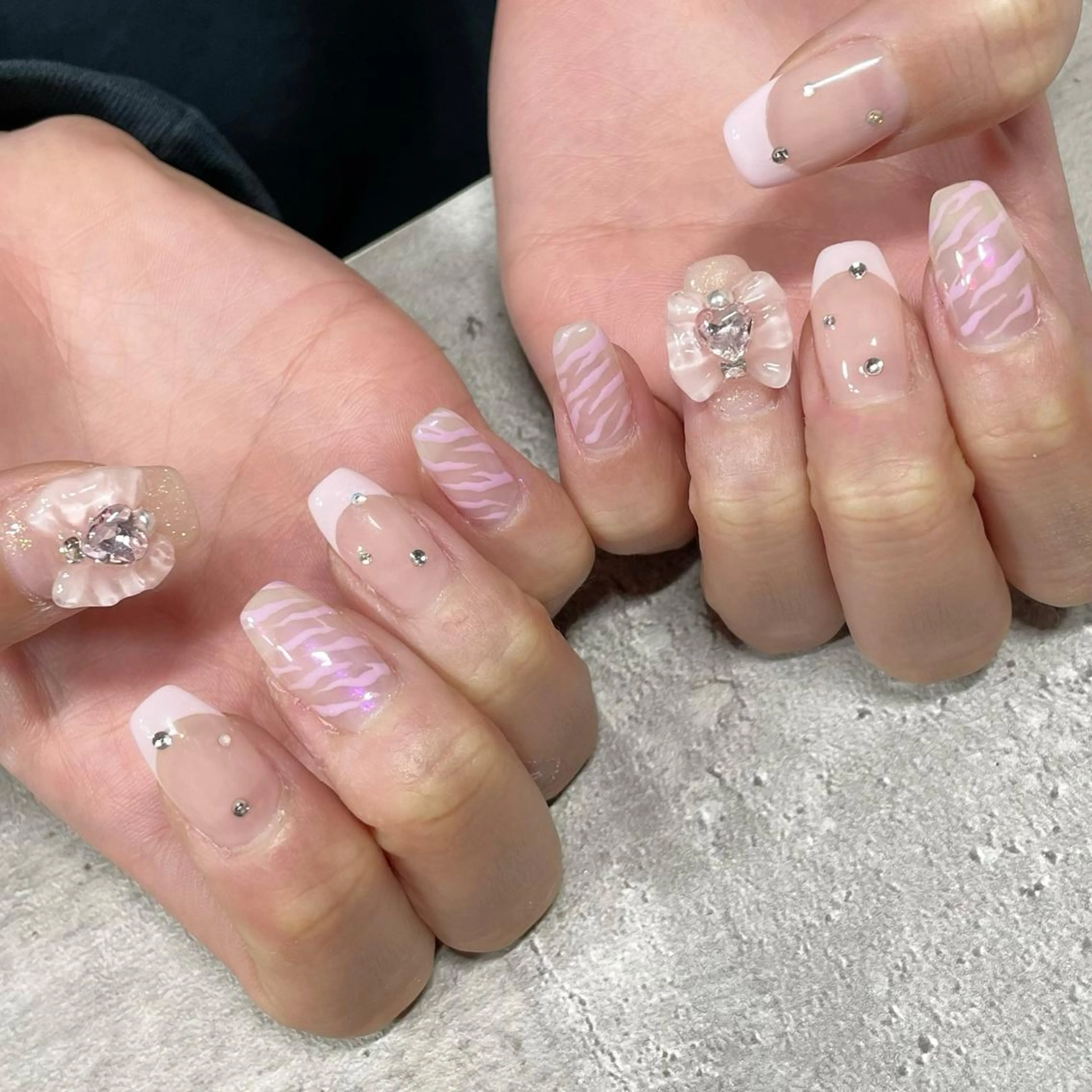 ネイル ジェルネイル 東 千夏のネイルデザイン