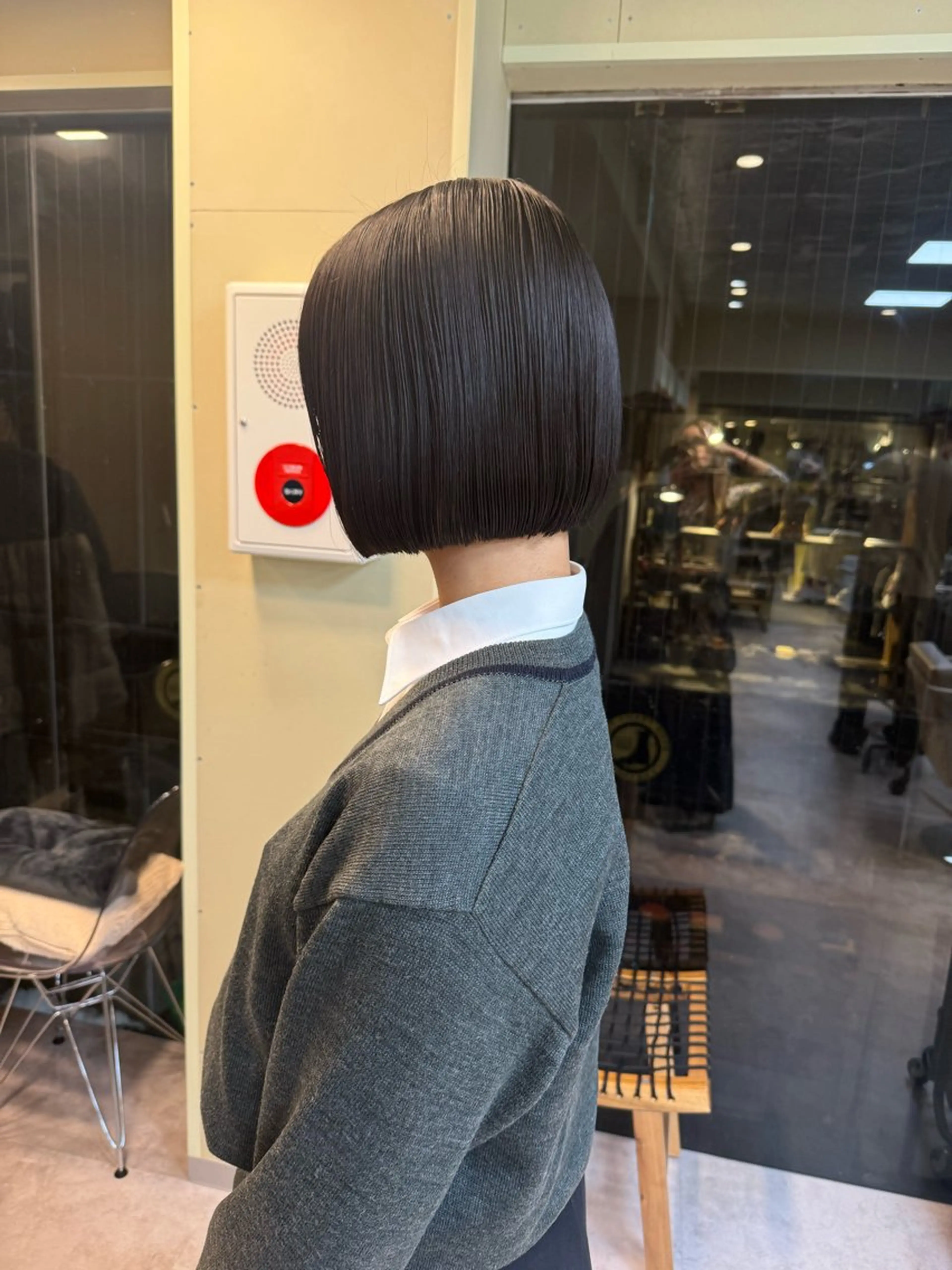 ショート カラー カット ヘアカラー トリートメント 伶風/ボブ/ ヘーゼルベージュのヘアスタイル