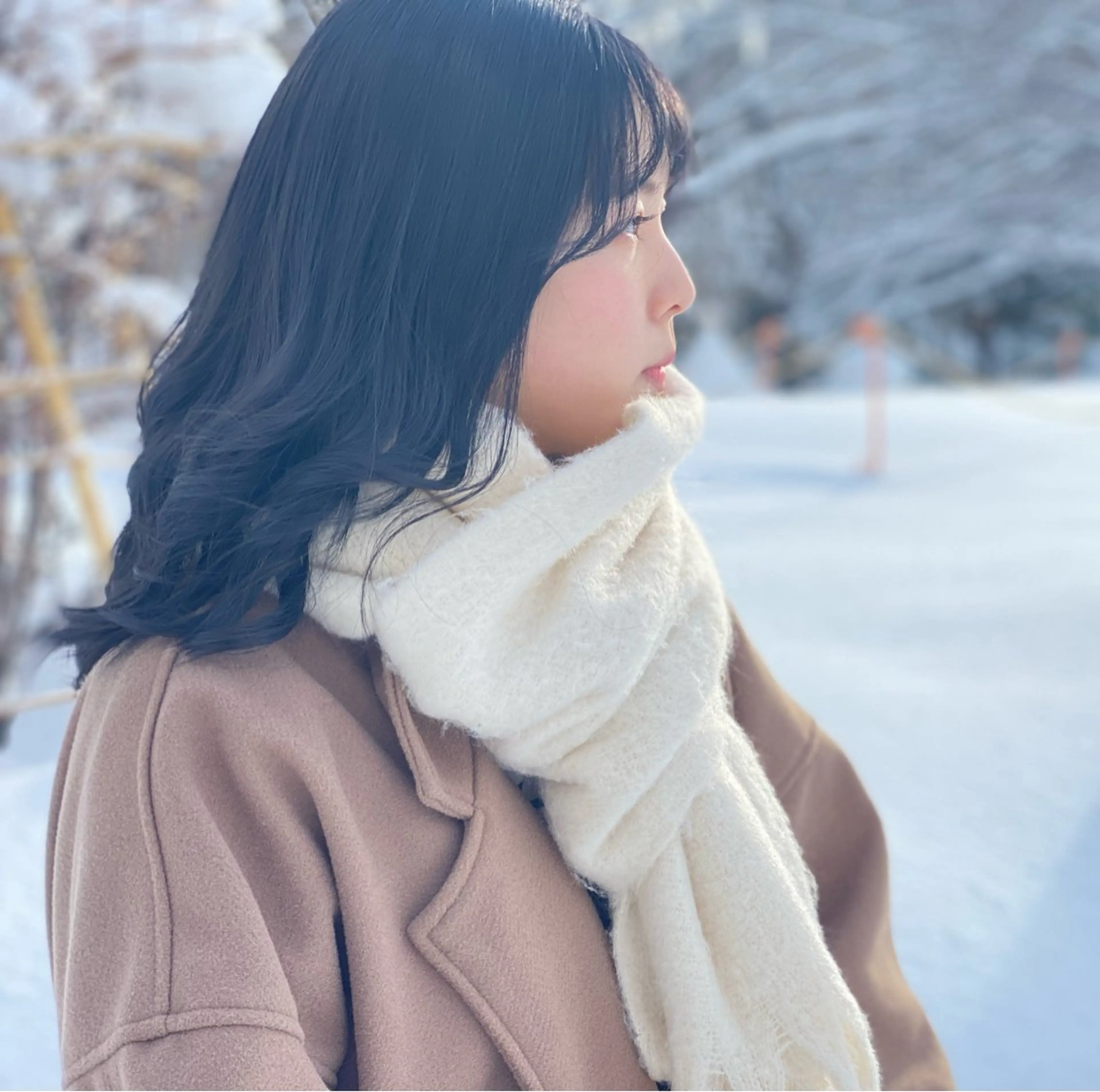 セミロング カラー カット ヘアカラー トリートメント seiya/ beigeのヘアスタイル