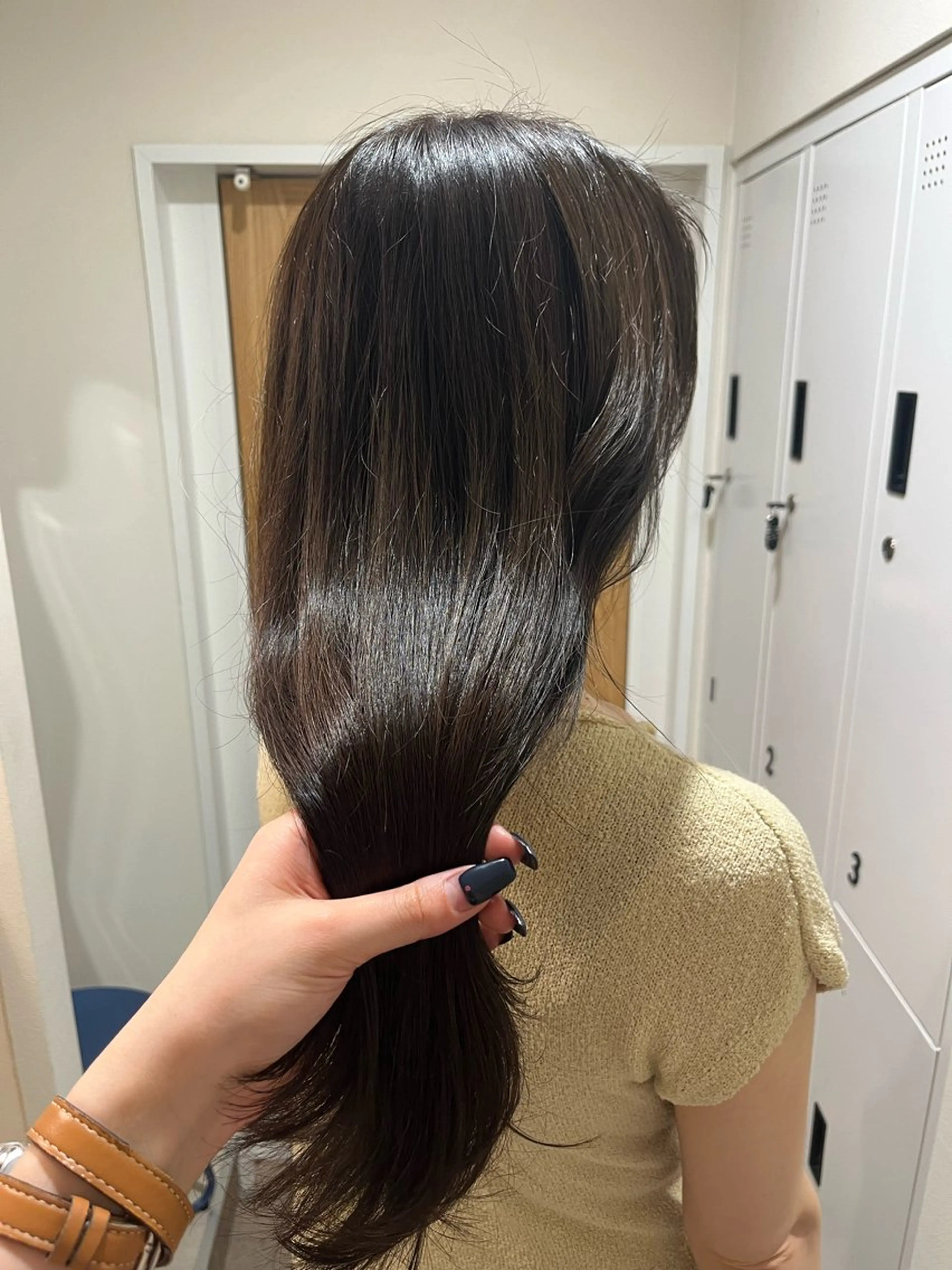 ロング カラー ベージュカラー 是永 コレナガのマツエク・マツパデザイン