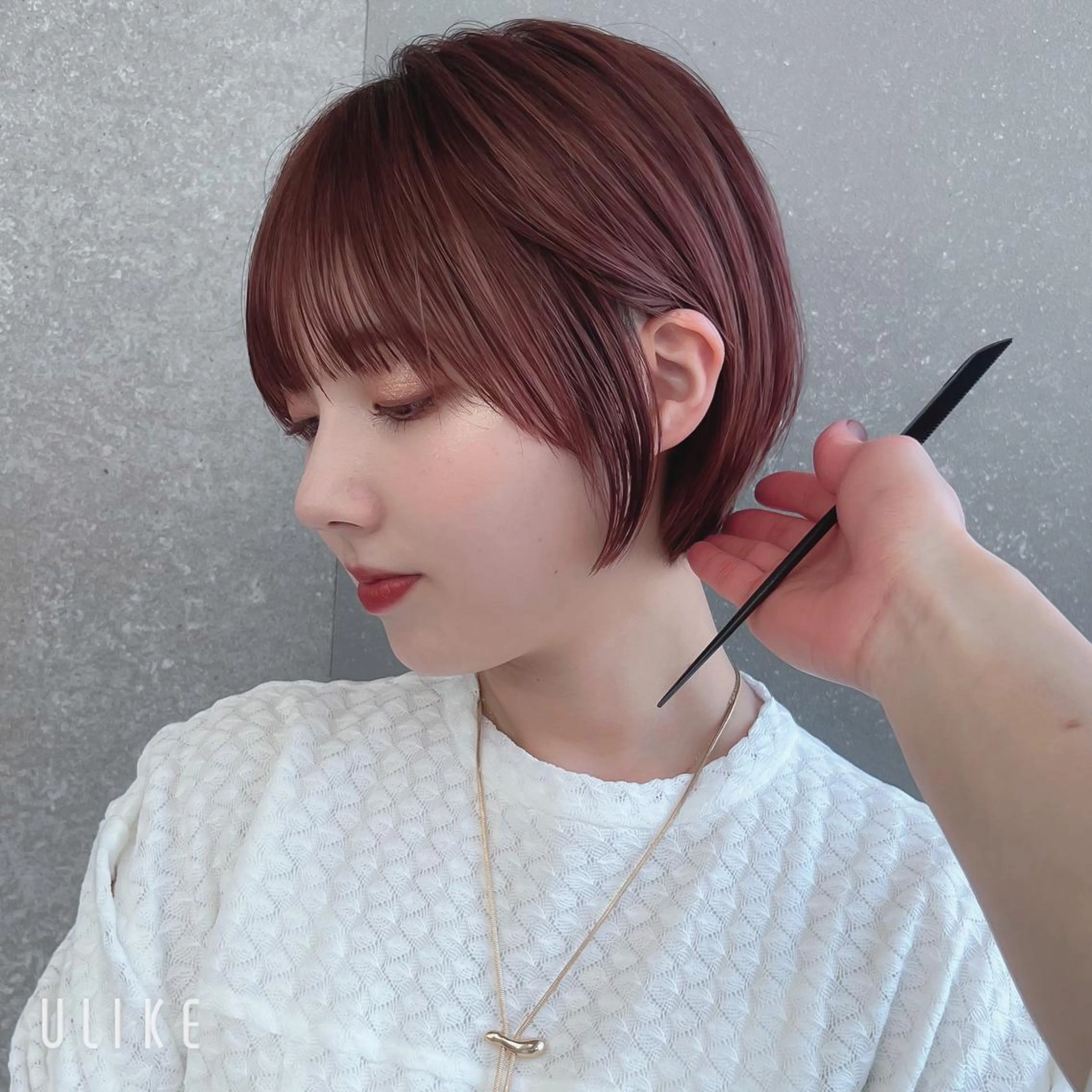 ショート カット ヘアカラー トリートメント サロウィン銀座RAYⅡ所属・❣️髪質改善/ 美髪矯正/沼座悠人のヘアスタイル