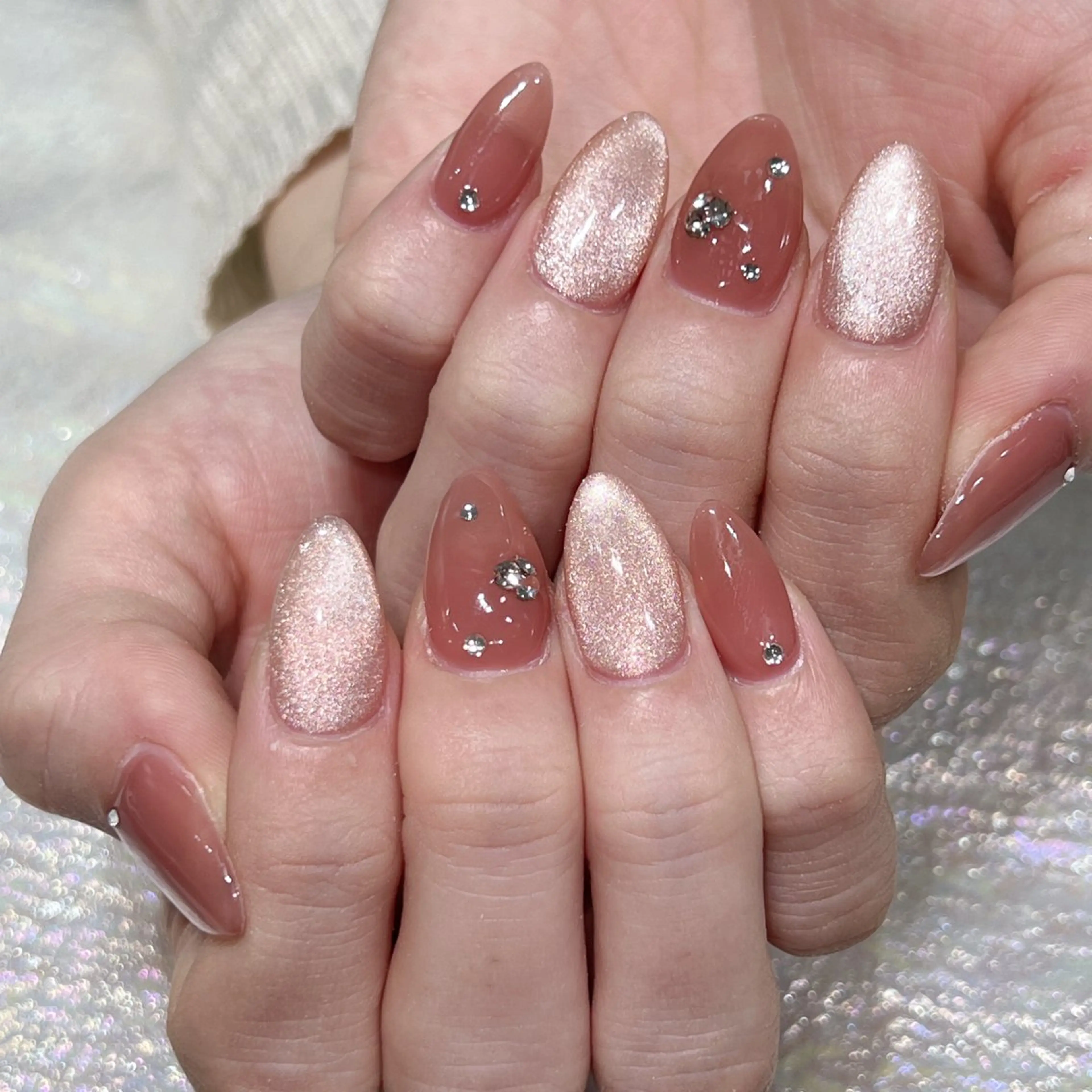 ネイル 💗キラネイル💗 モチ最高のネイルデザイン