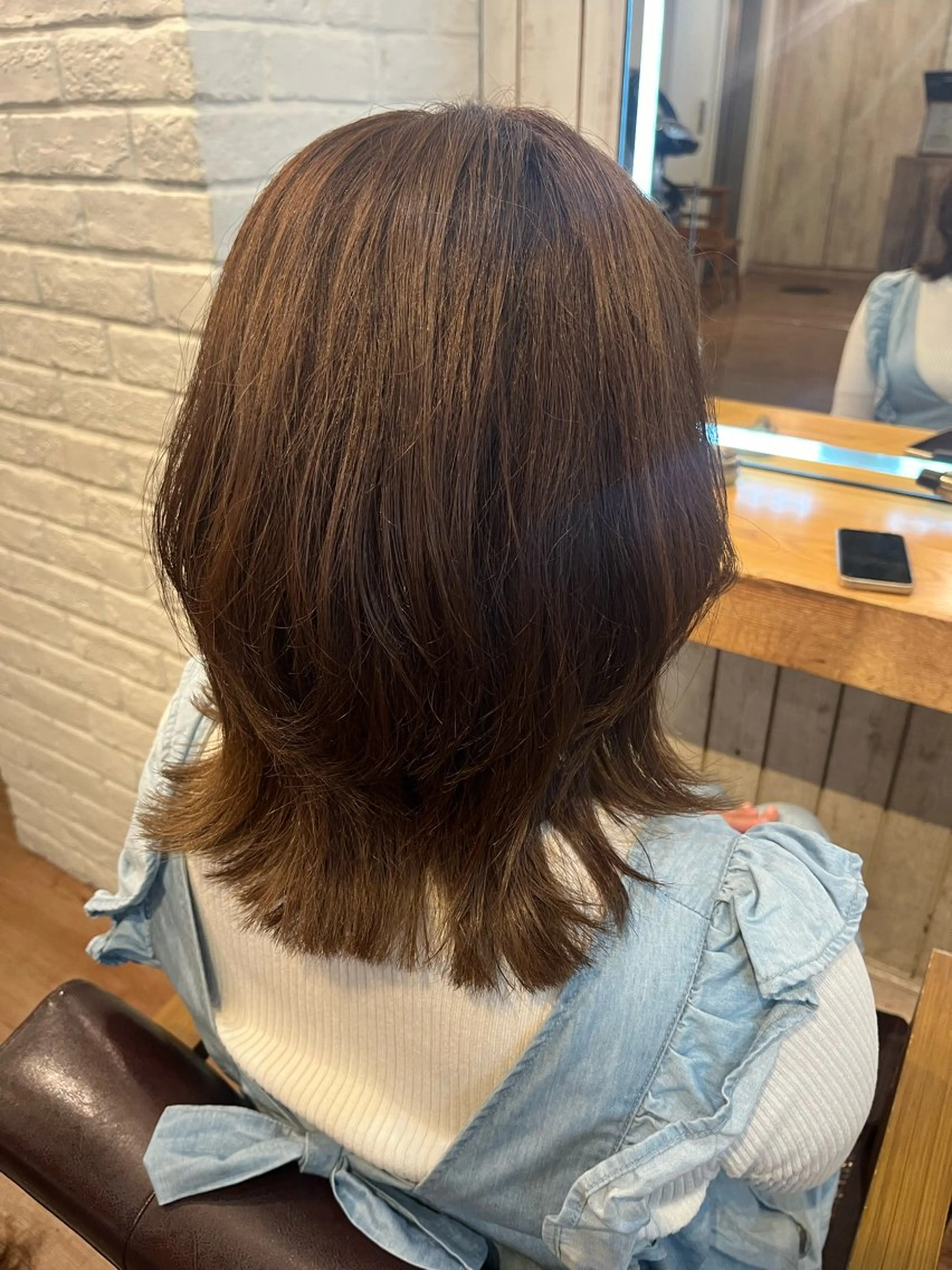 ミディアム レイヤーカット Little福岡 ‪🍀アイのヘアスタイル