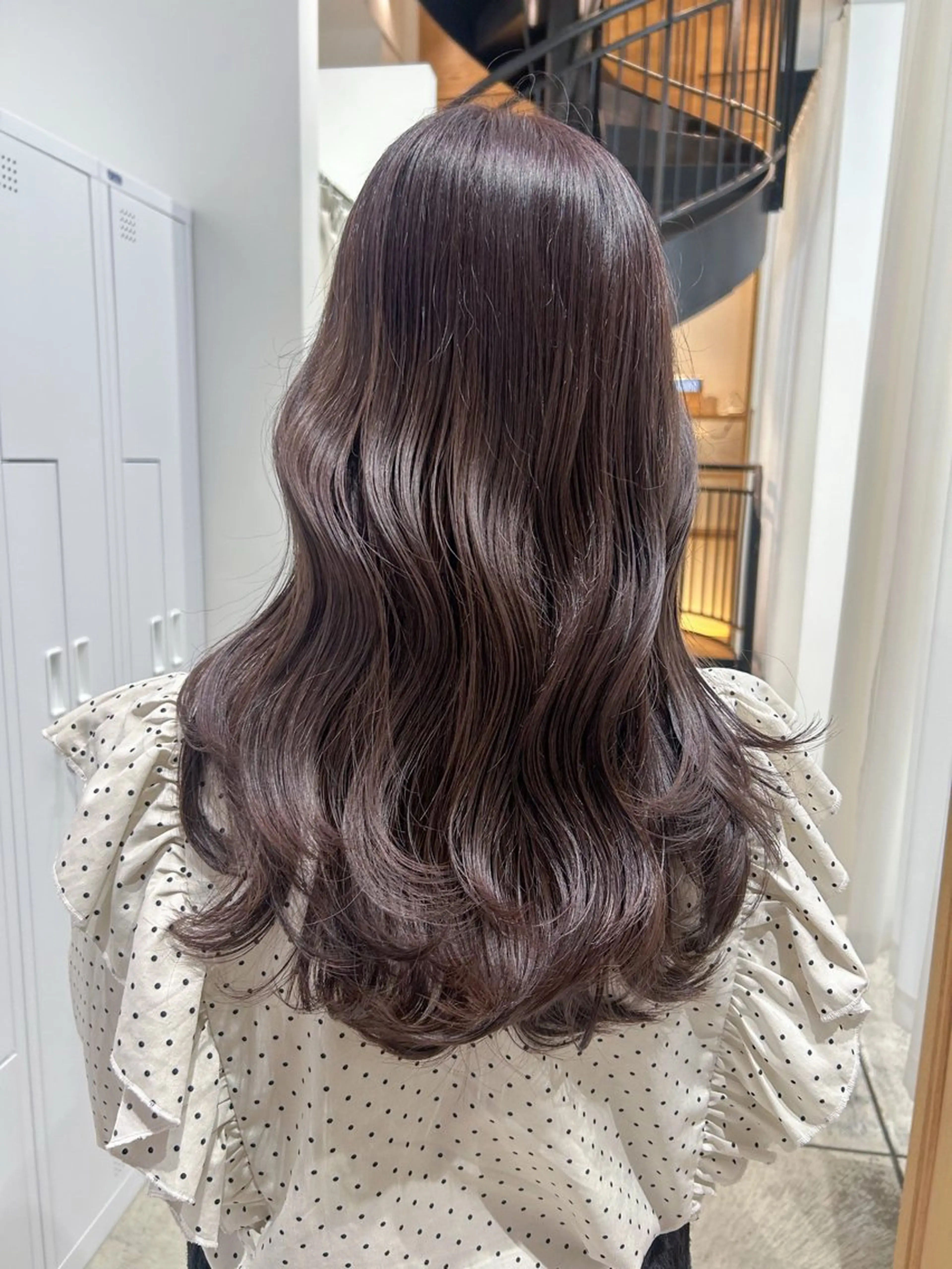 ロング カラー ヘアアレンジ カット ヘアカラー トリートメント yuka .のヘアスタイル