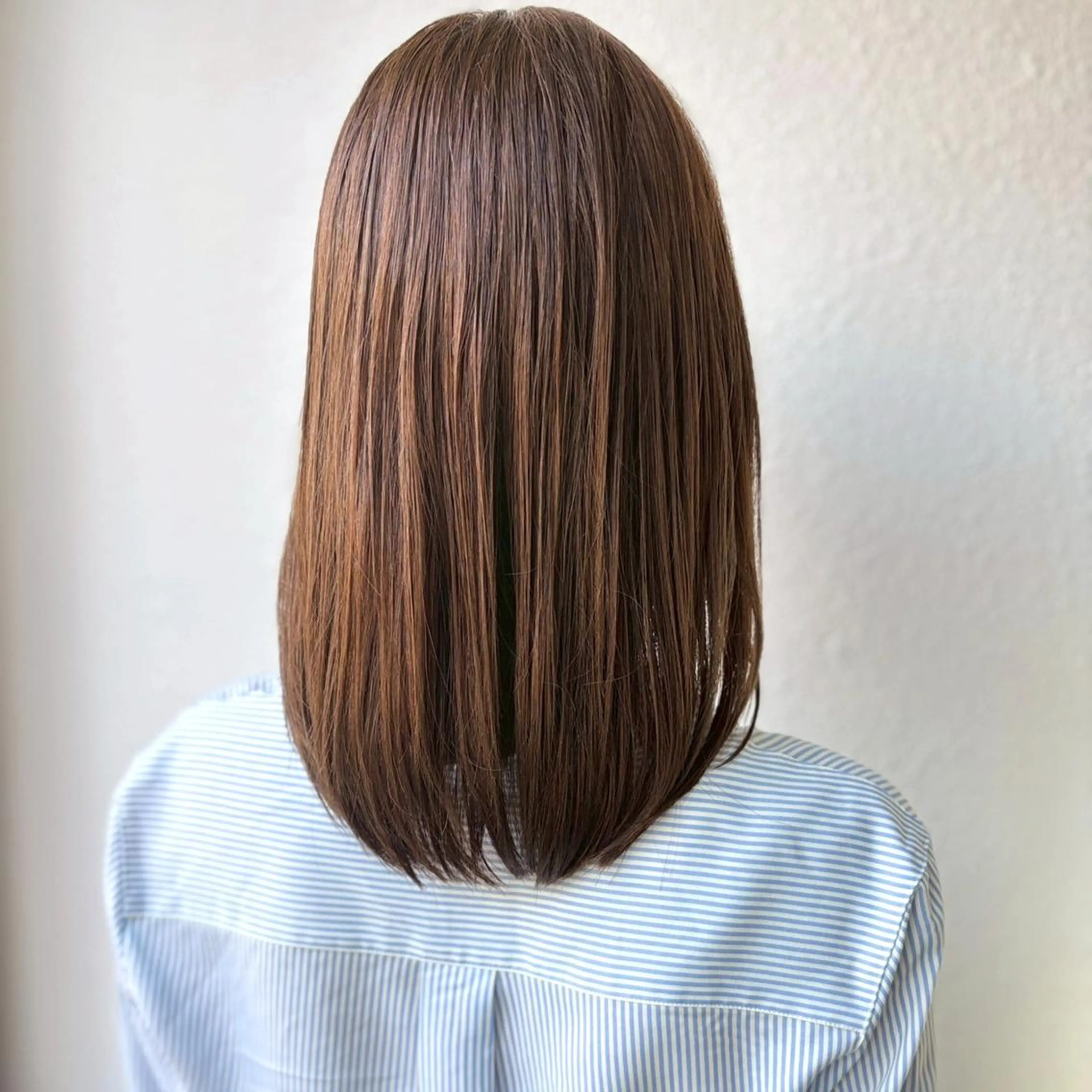 セミロング クセ毛解決💠艶髪 縮毛矯正💠棚村竜太のヘアスタイル