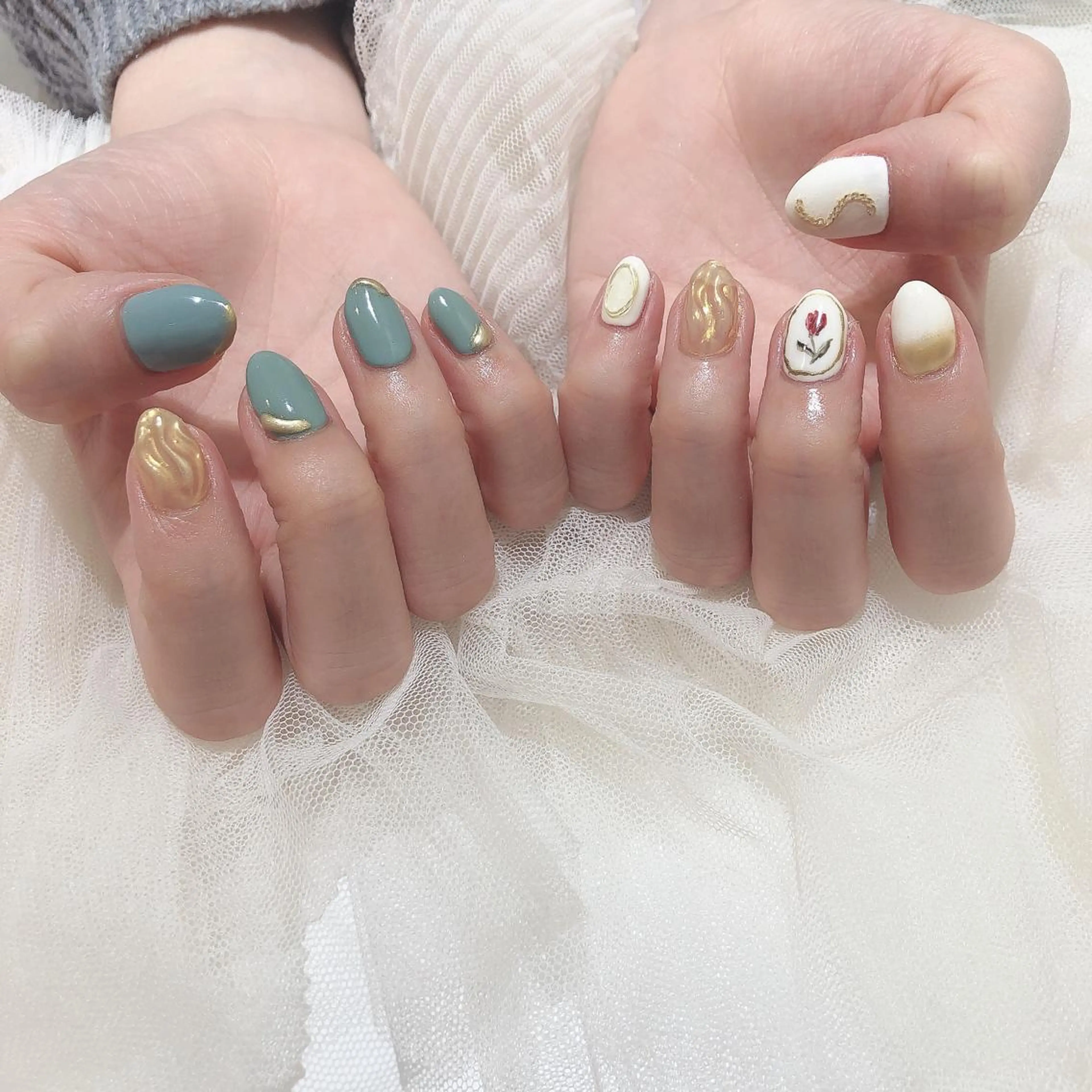 ネイル classic 新横浜所属・山田 暉のネイルデザイン