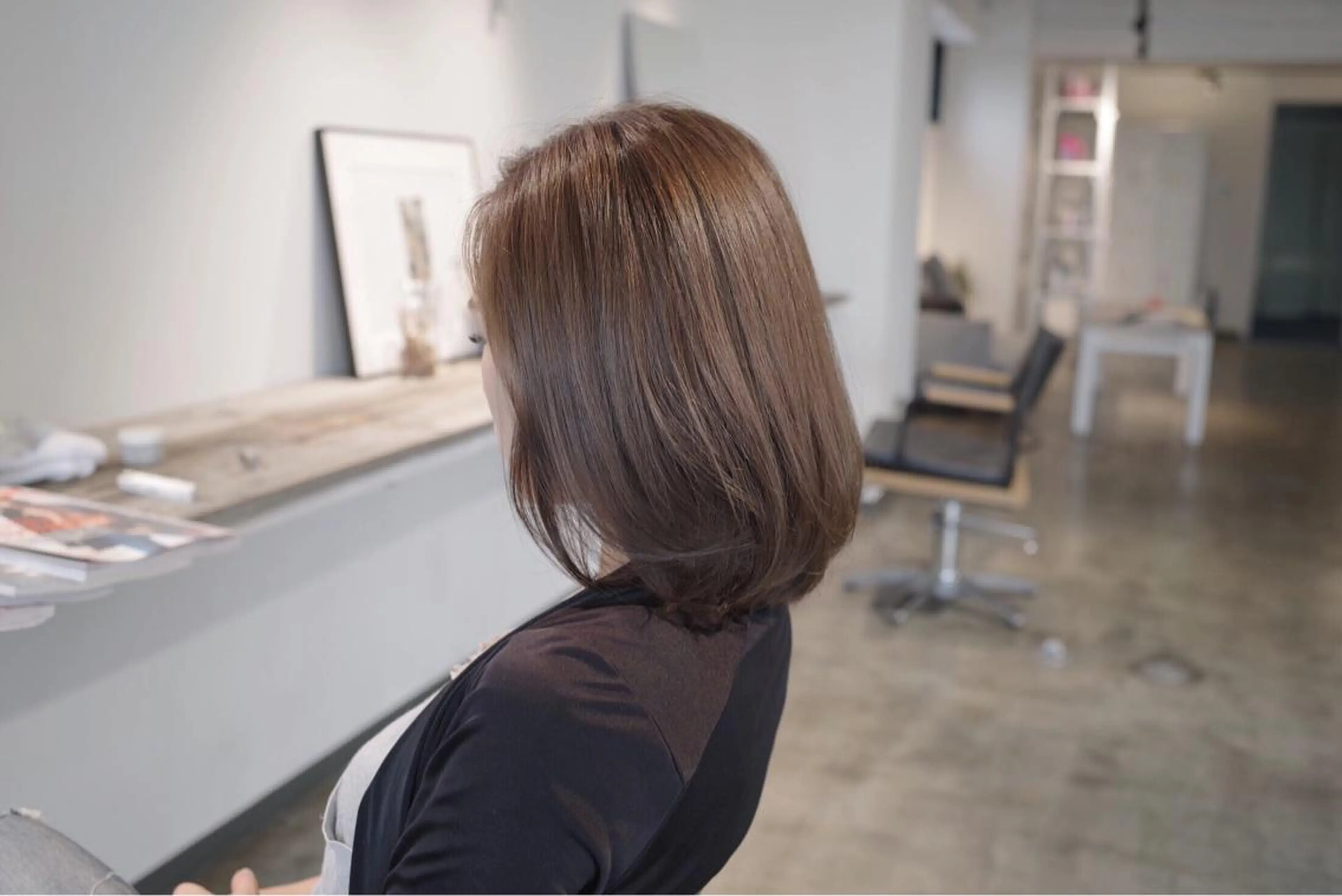 ミディアム etore 矢場町 南沙希のヘアスタイル