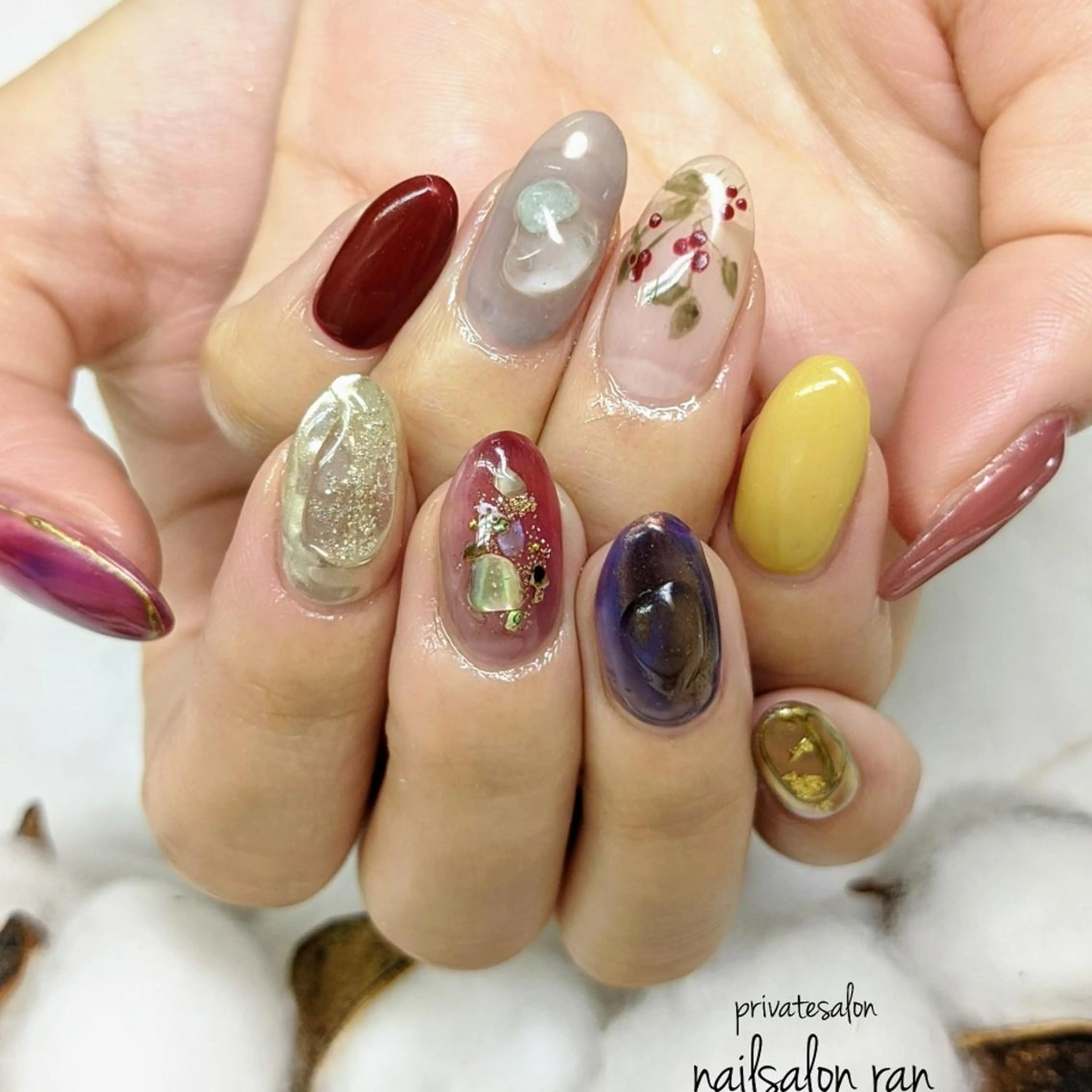 ネイル nailsalon ranのネイルデザイン