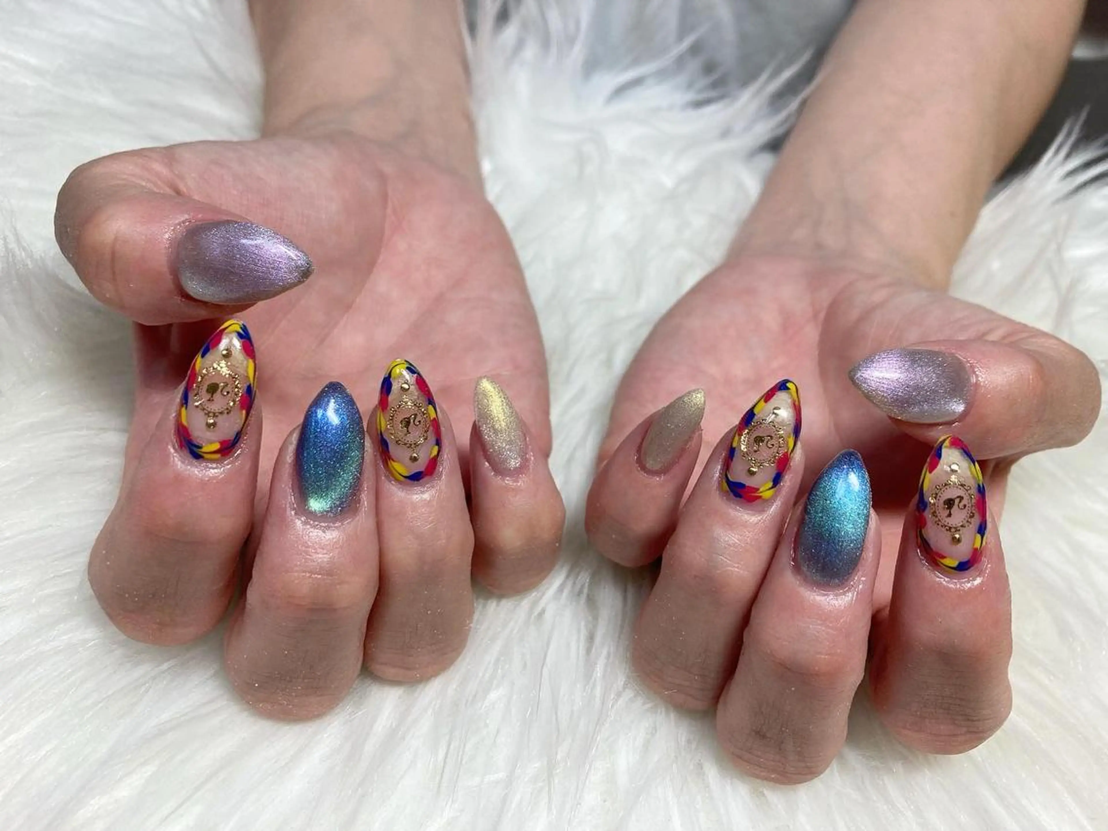 セミロング ネイル nail yukkoのネイルデザイン