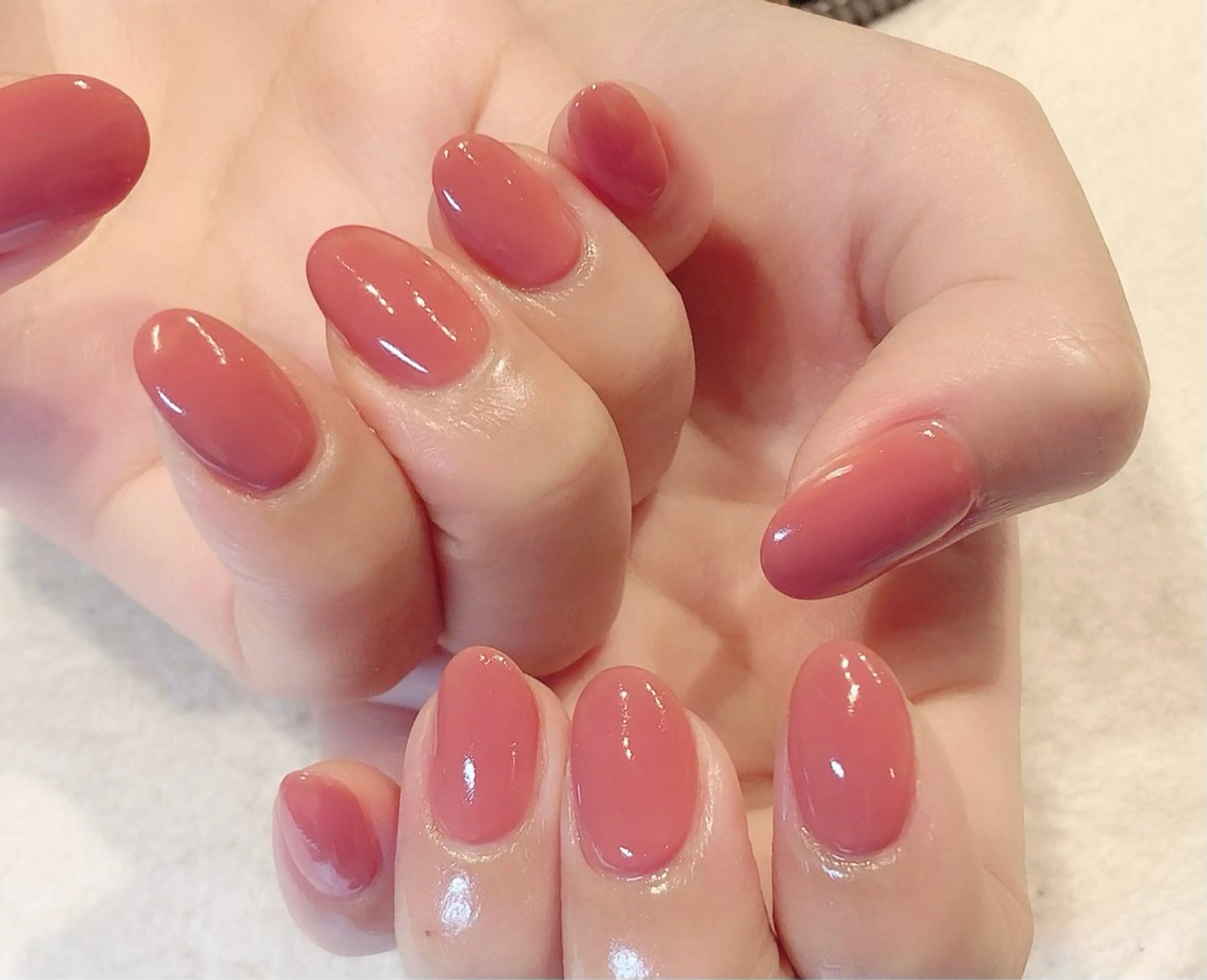 [パラジェル】ワンカラーorラメグラデーションの写真