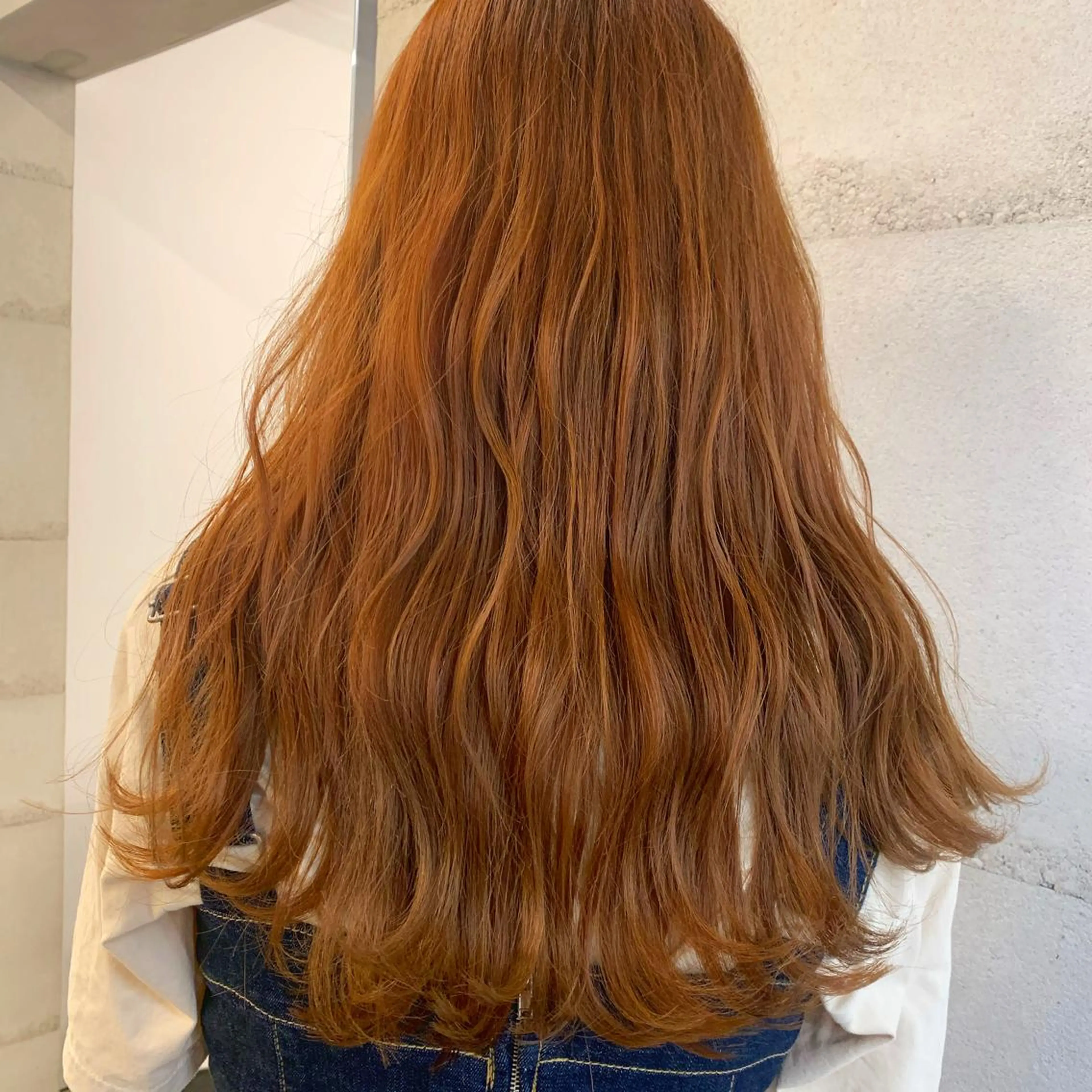 ロング カラー 透明感/オリーブ/ グレージュ/YUKAのヘアスタイル