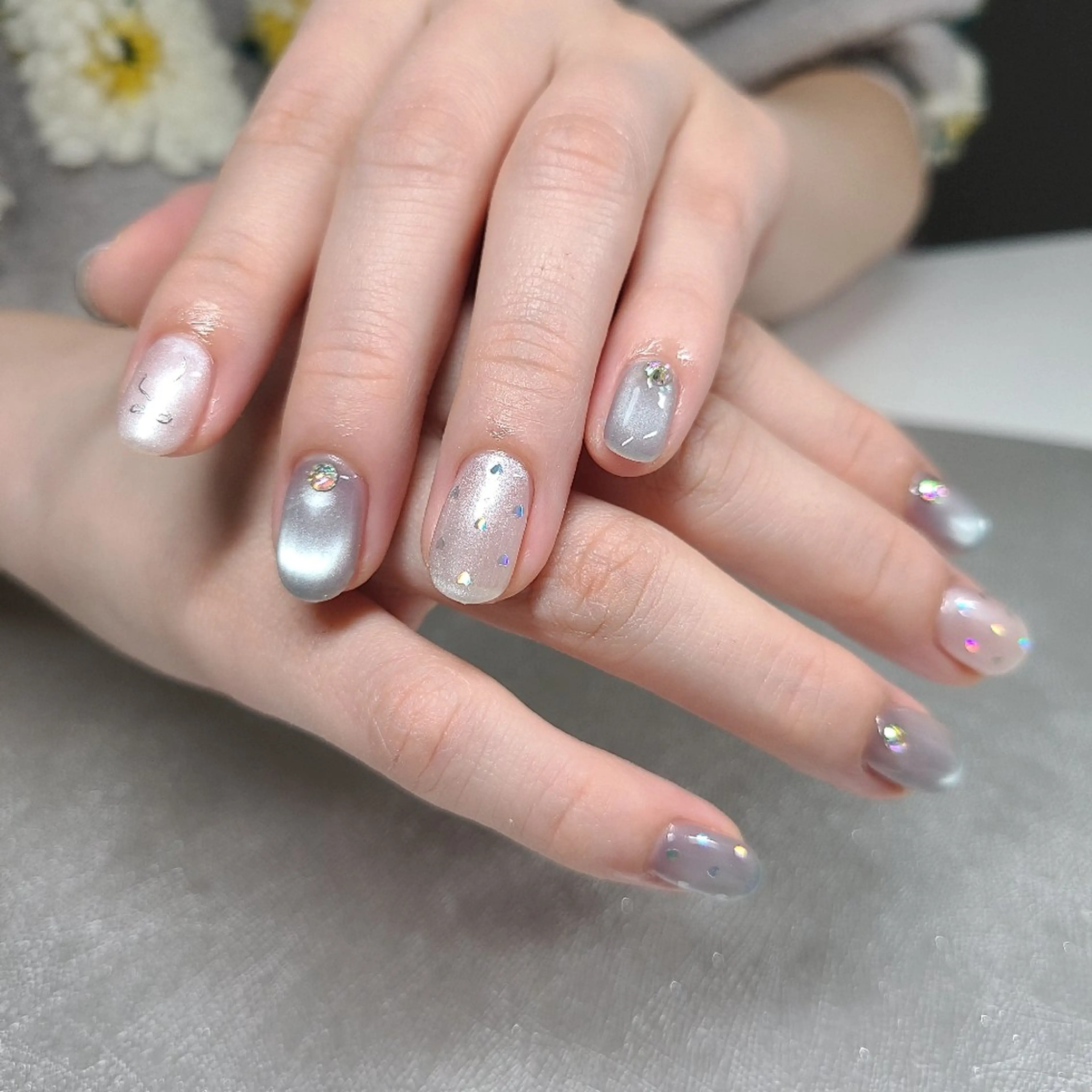 ネイル 持ち込み ハンドネイル 52 nailのネイルデザイン