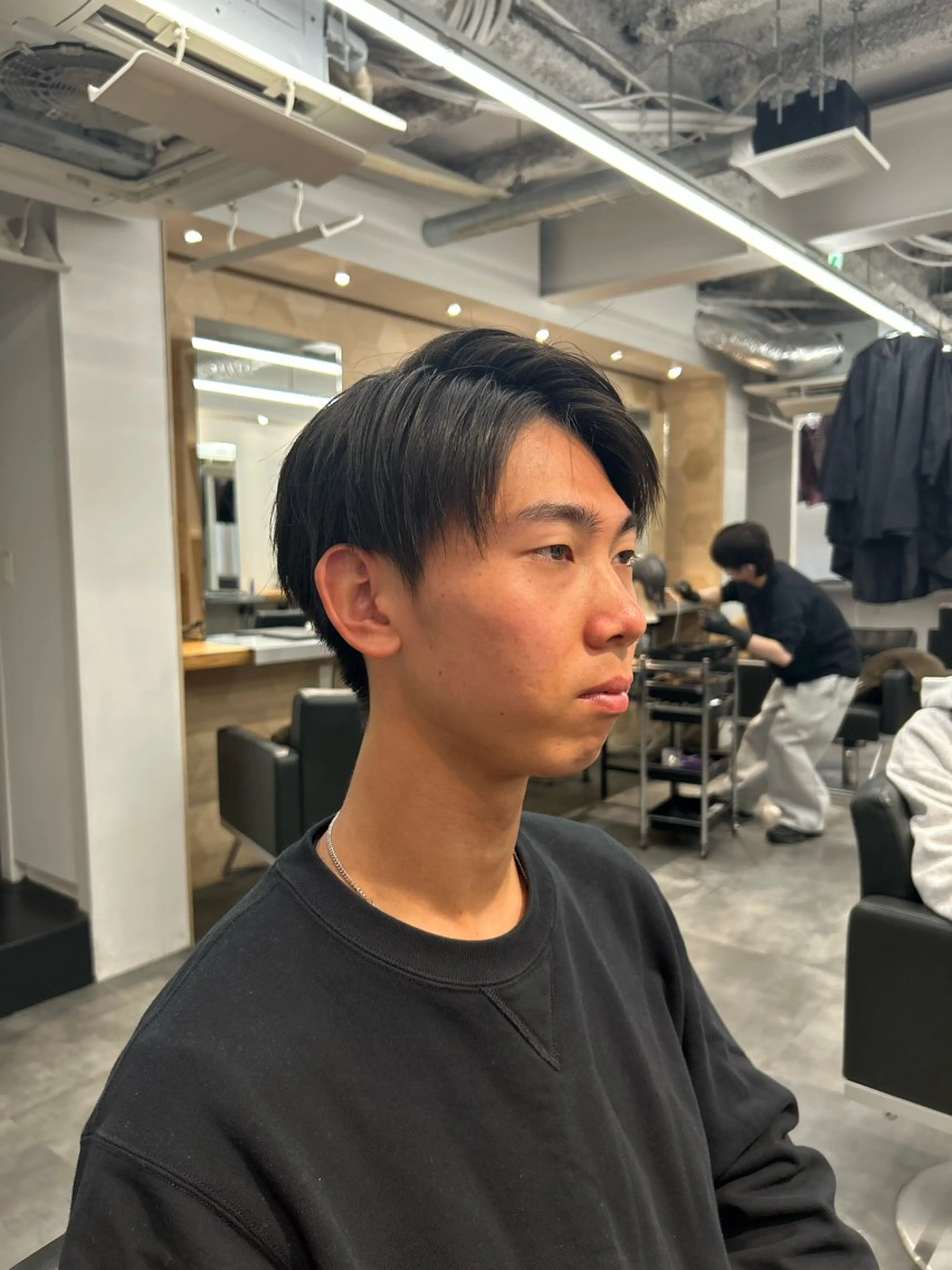 メンズ 刈り上げ 森珀斗/表参道 /ショートボブのヘアスタイル