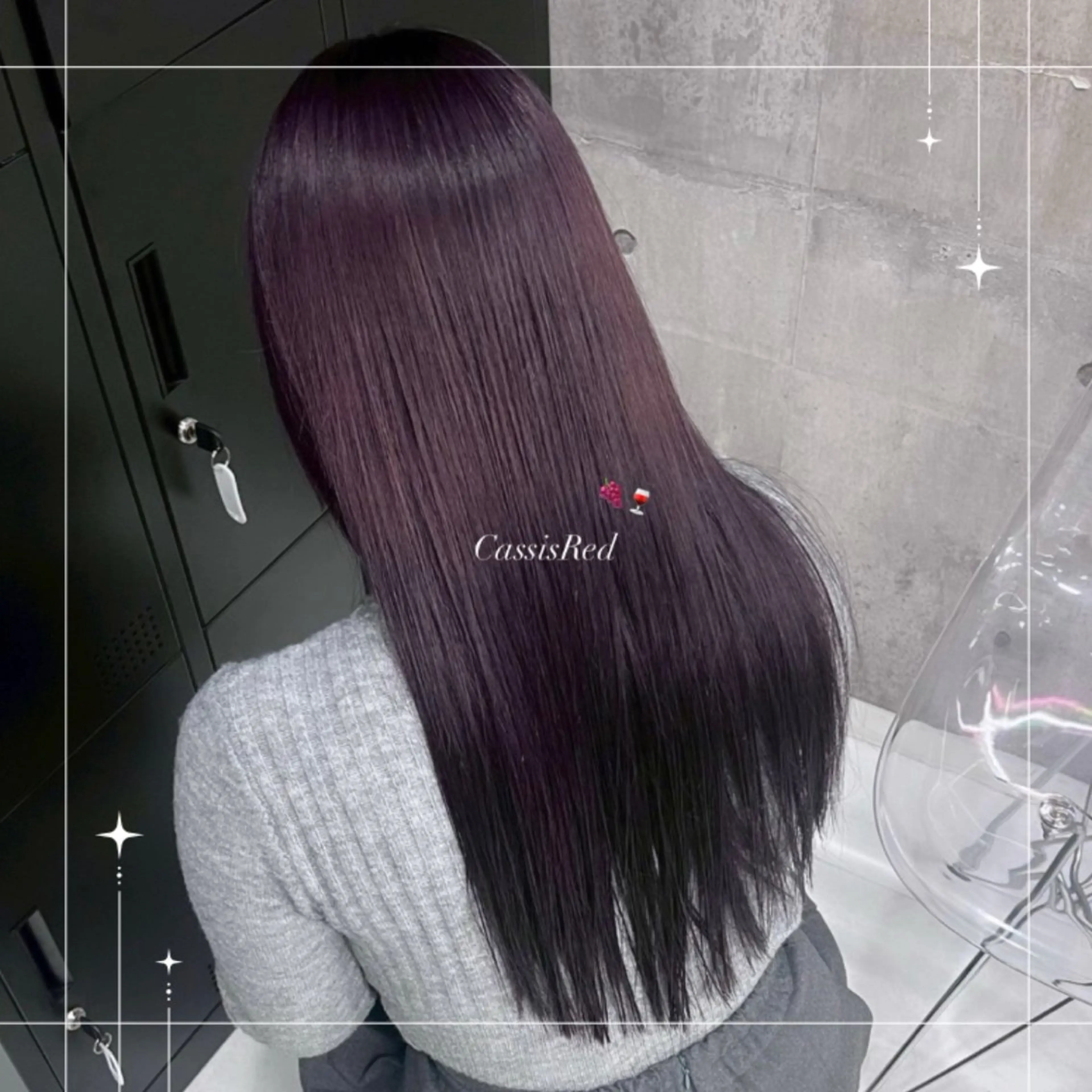 《🦋艶髪カラー🦋》ダメージレスワンカラー🐳✨️の写真