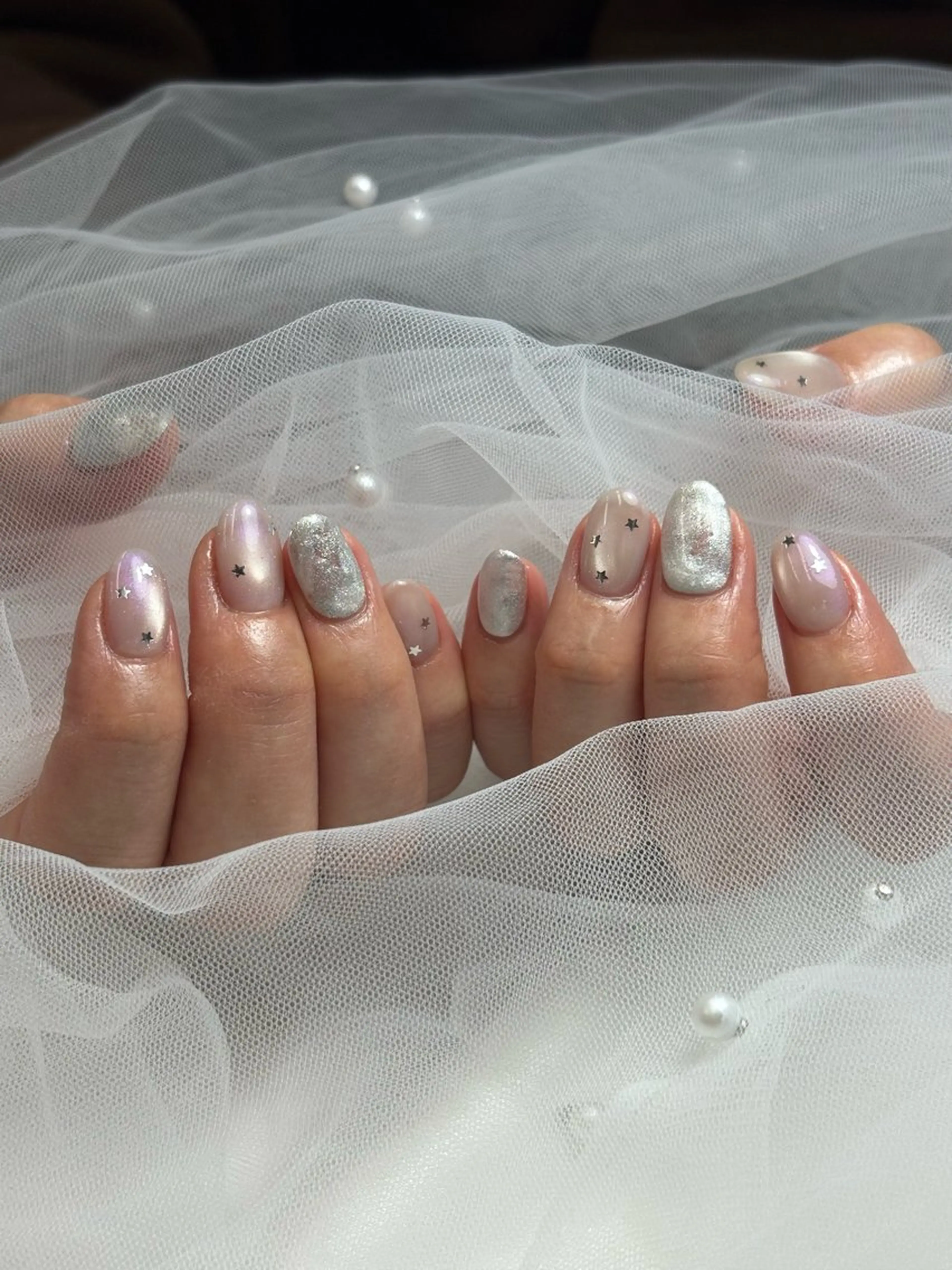 ネイル ハンドネイル FlyingSeep 🐑kaho💟🌈のネイルデザイン